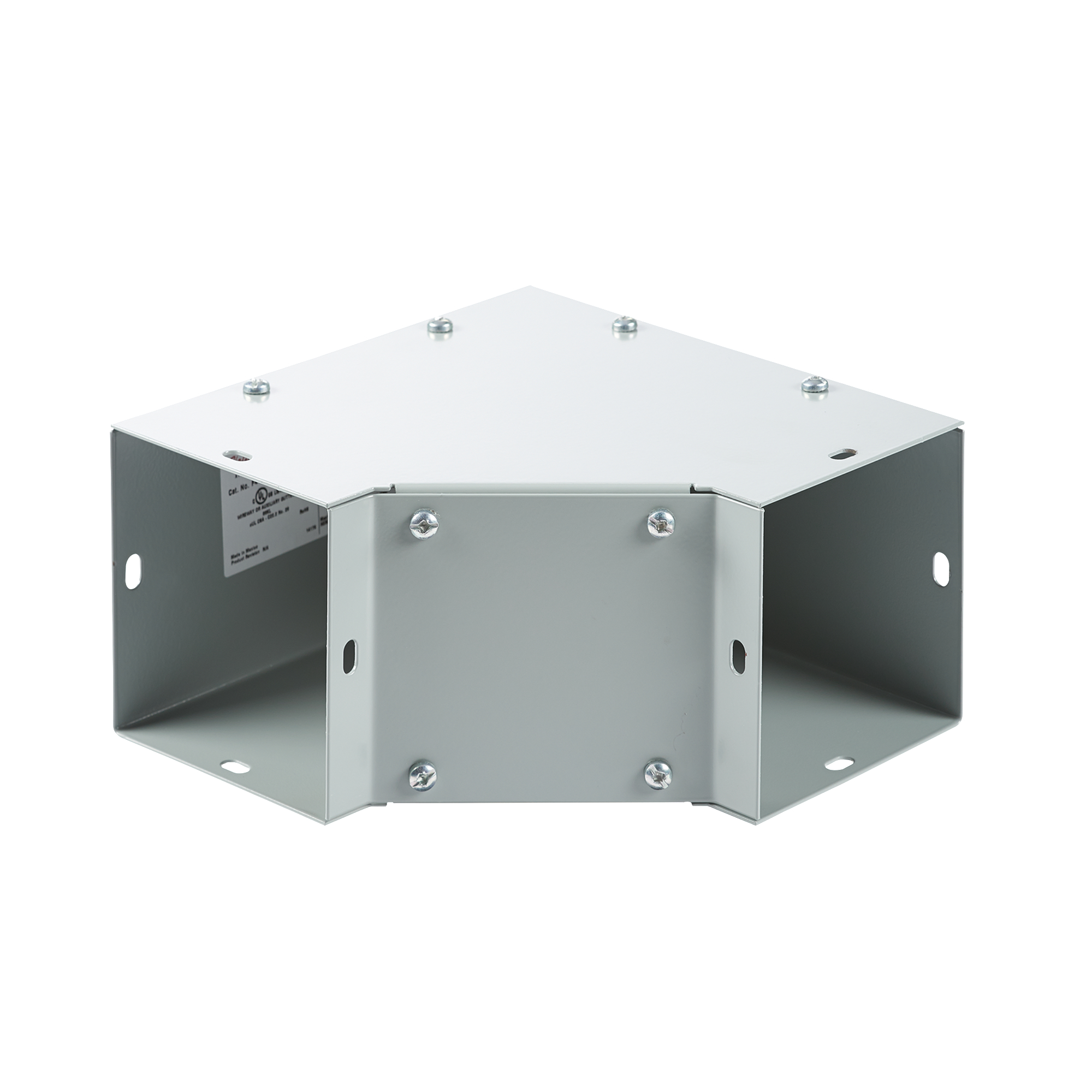 Product image for Elbow 90.. inside opening steel grey 6x6in