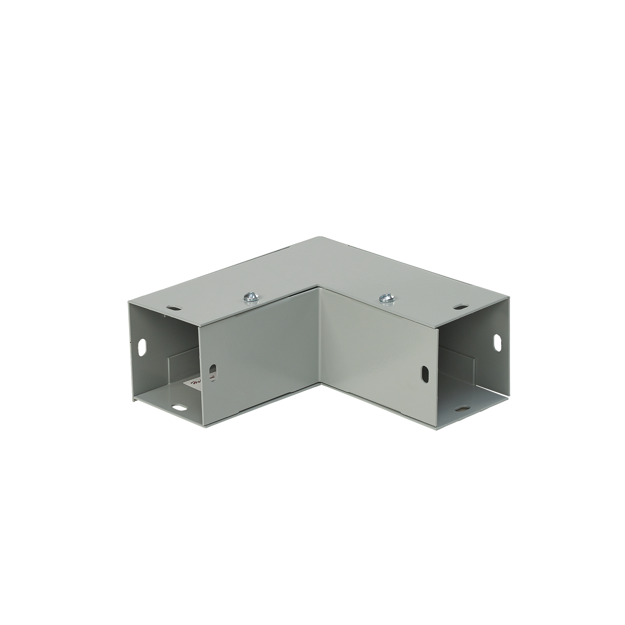Product image for Elbow 90.. outside opening steel grey 6x6in