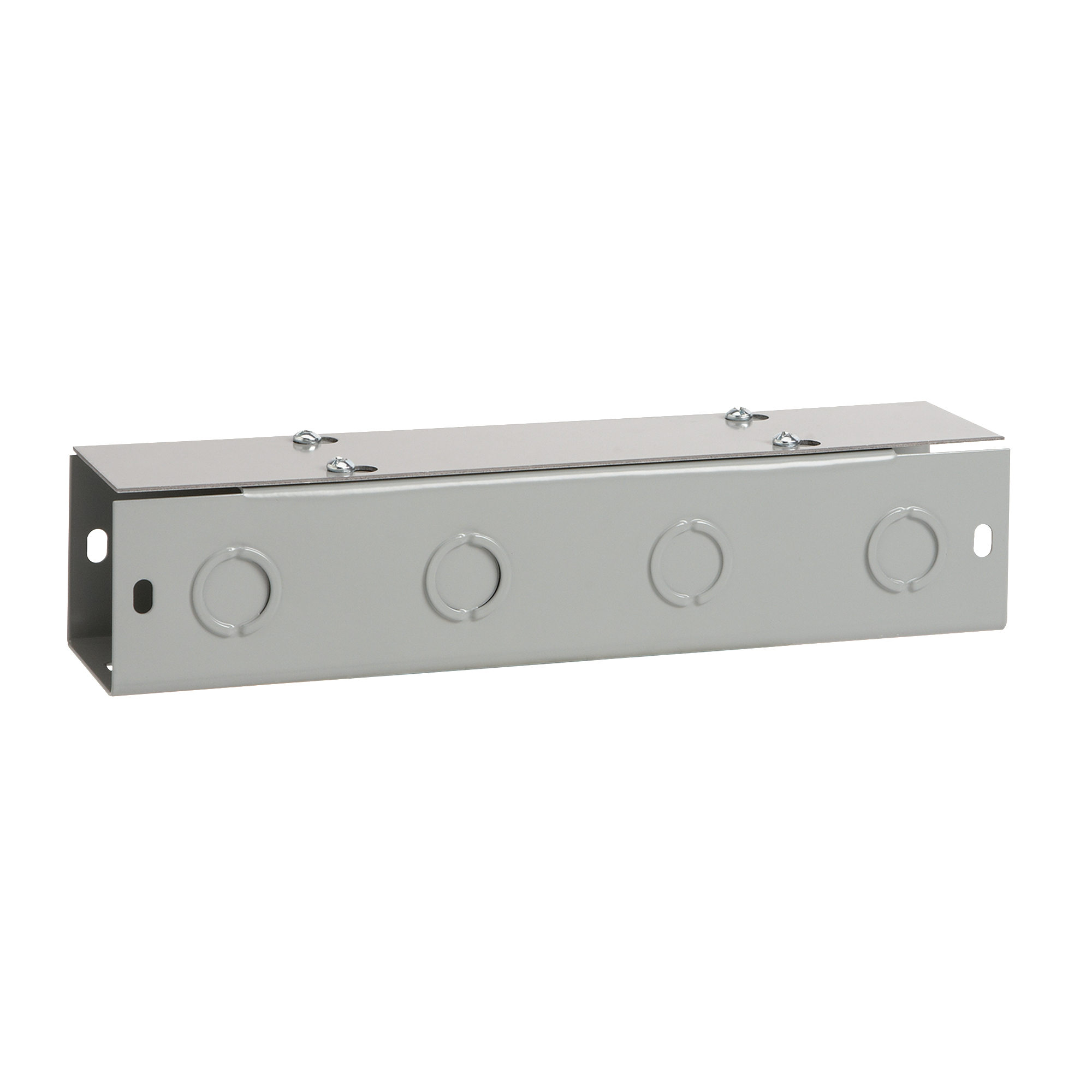 Product image for Lay-in wireway flat cover strg sec stl 4x4x60in