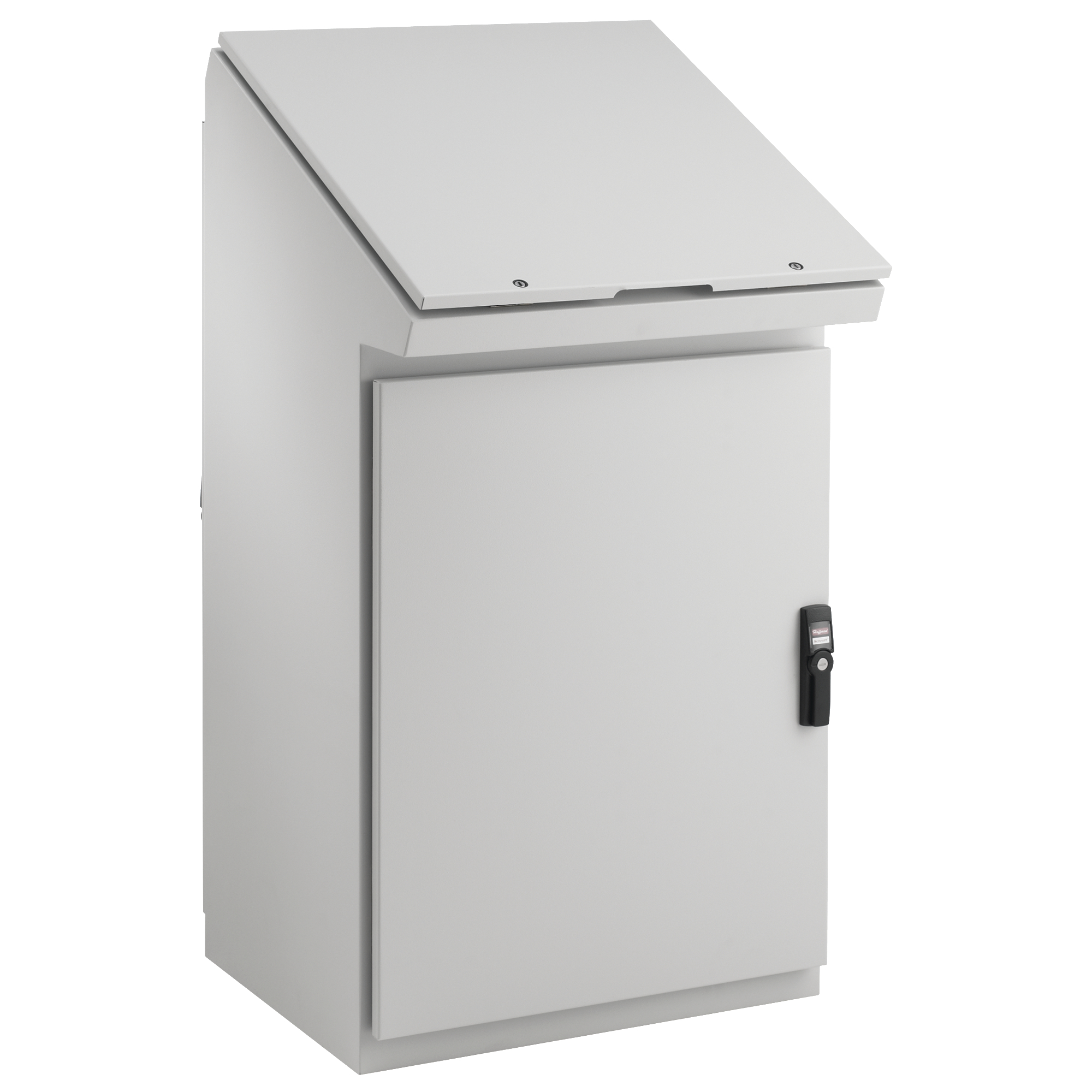 Product image for Console desk steel grey 39.3x39.3x15.7in PROLINE