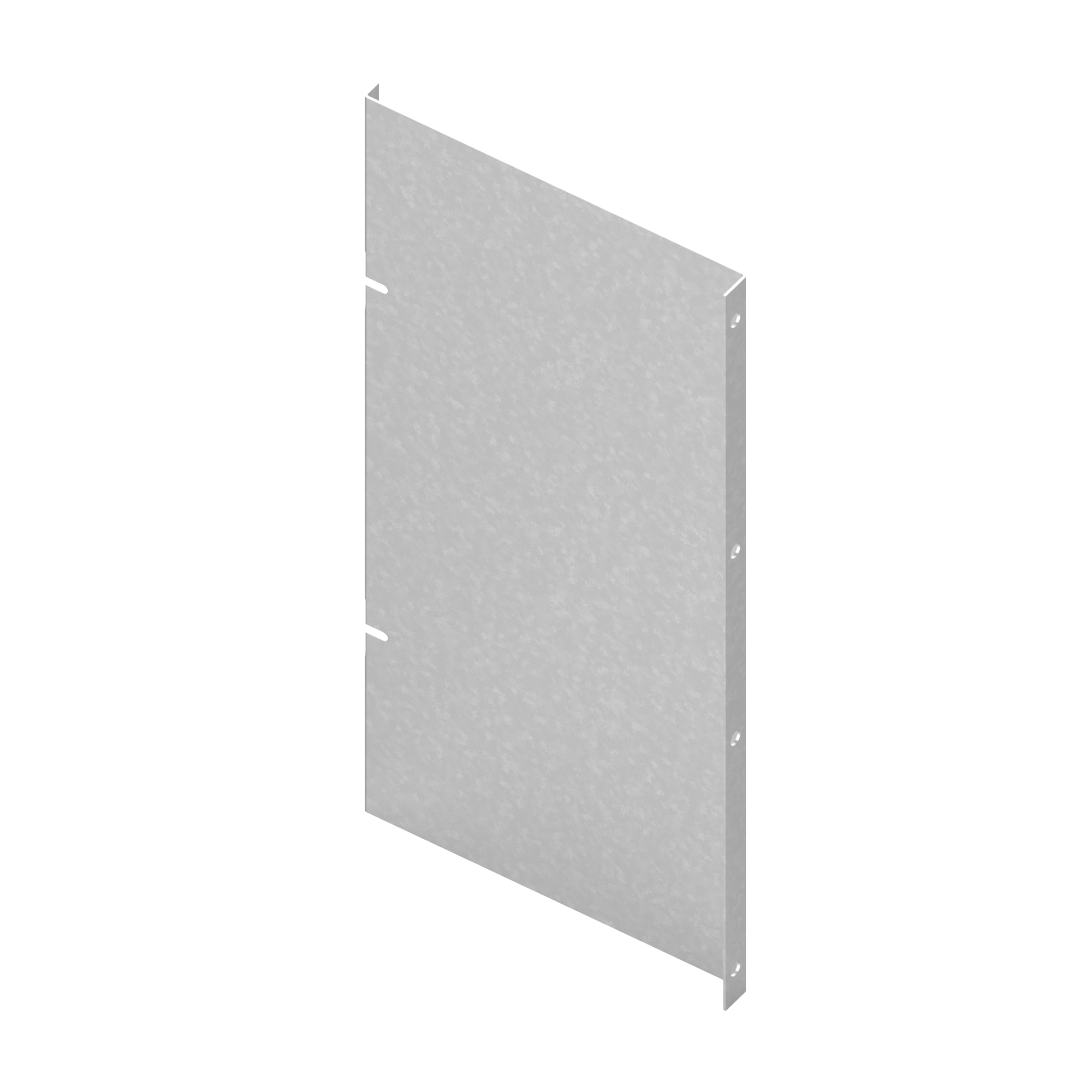 Product image for Panel side-mount steel galvanized 31.7x16.6in