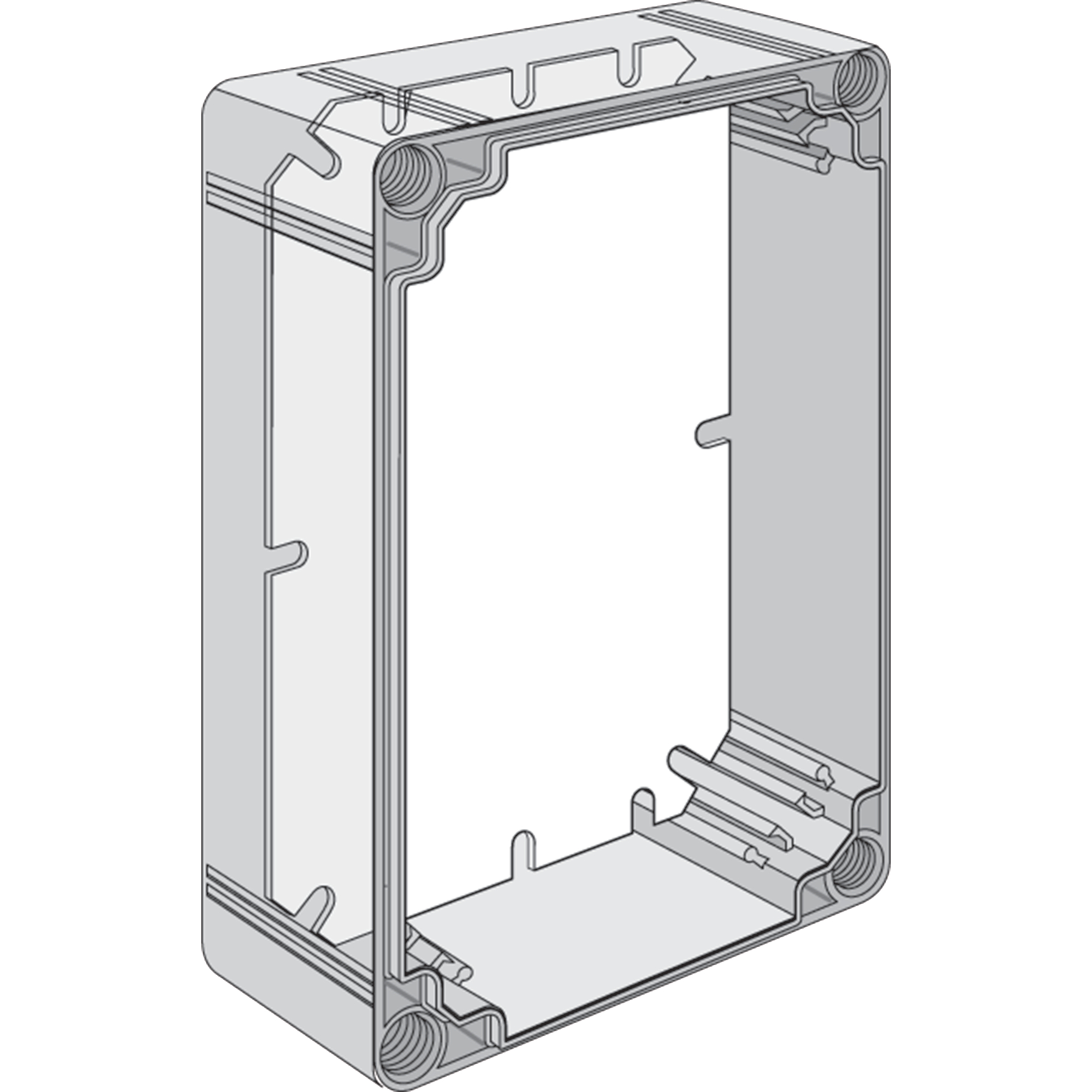 Product image for Panel for enclosure steel 10.24x10.24in QLINE I