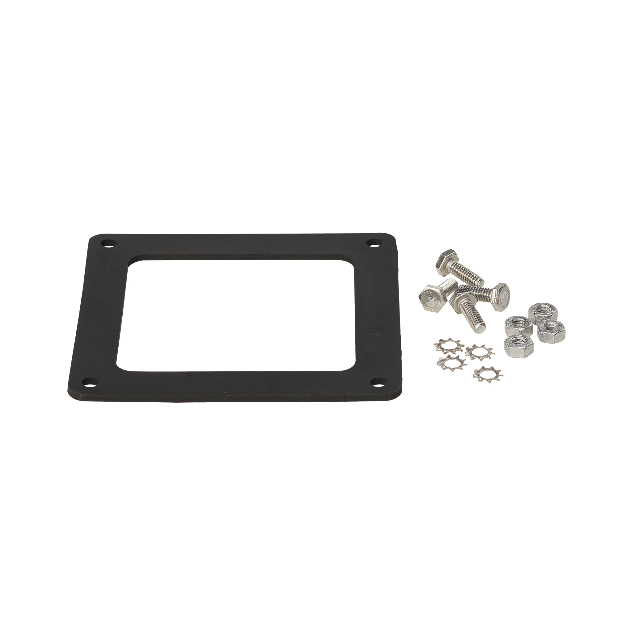 Product image for Gasket and screw feed through ss 4x4in