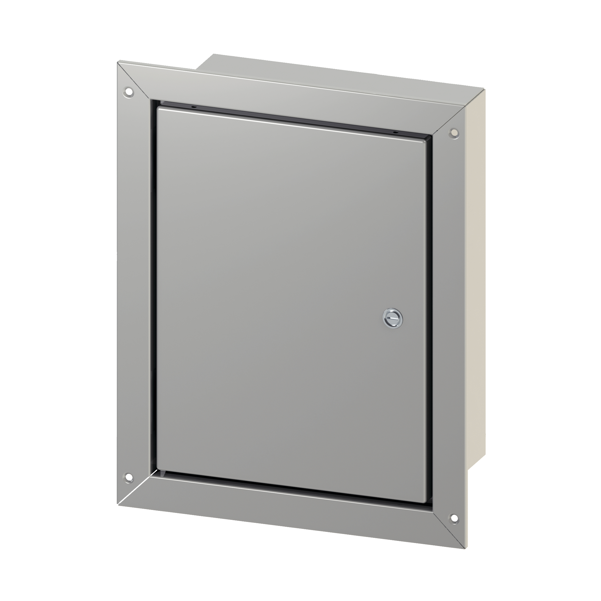 Product image for Enclosure flush mount steel light-grey 12x6x12"
