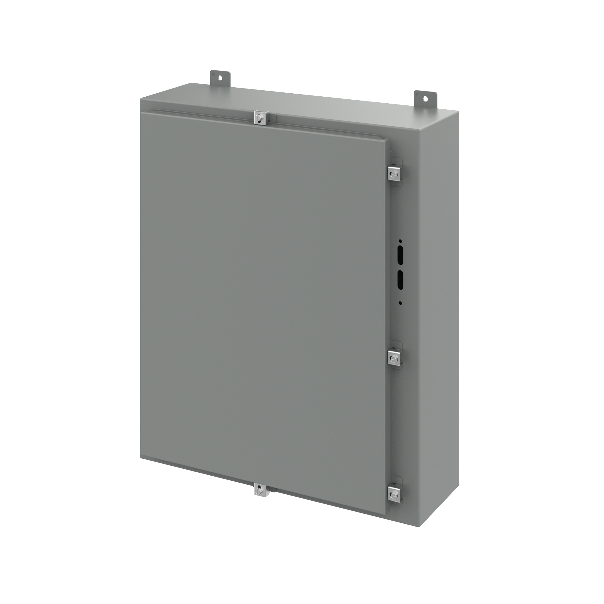 Product image for Enclosure clamp steel grey 25.38x8x30"