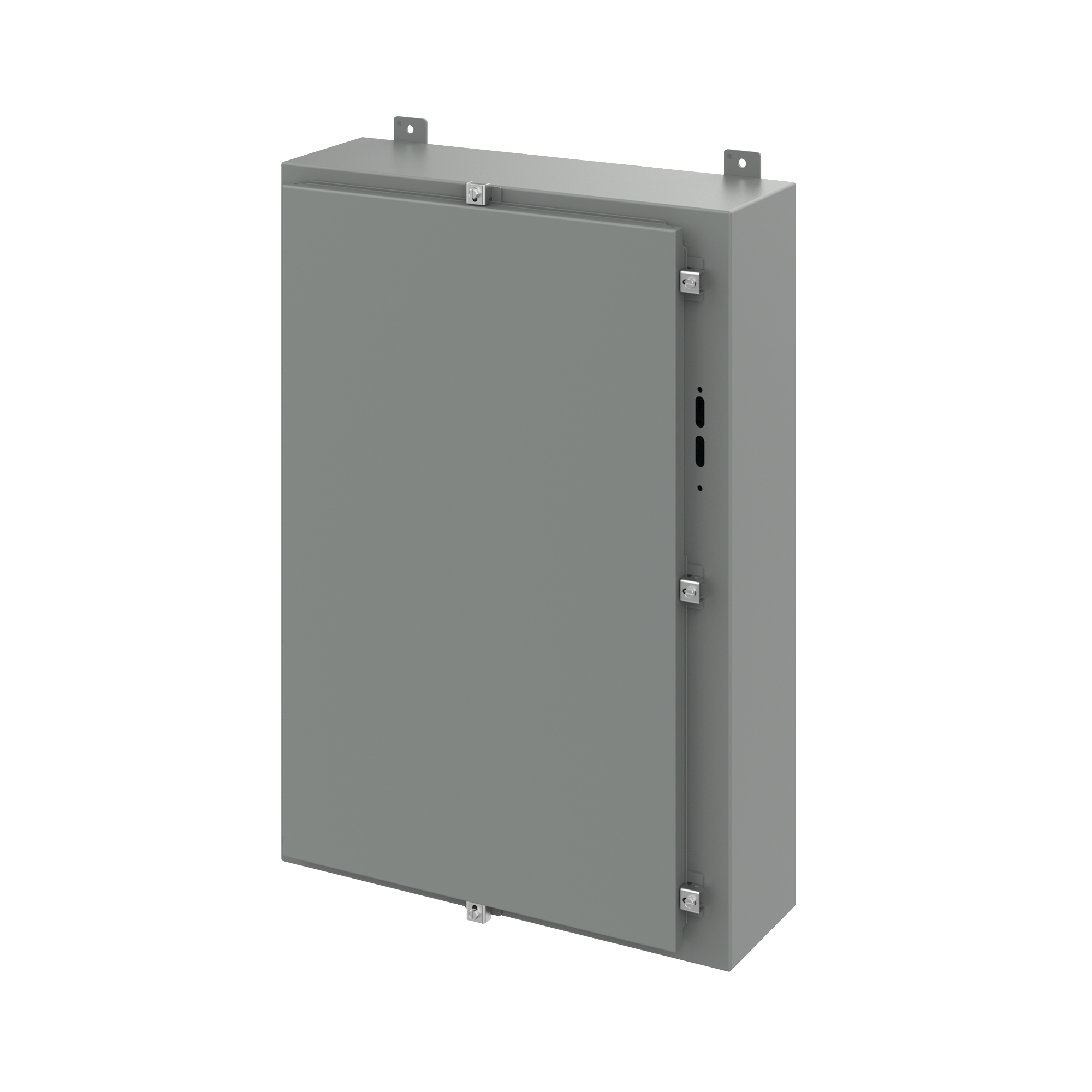 Product image for Enclosure clamp steel grey 25.38x8x36"