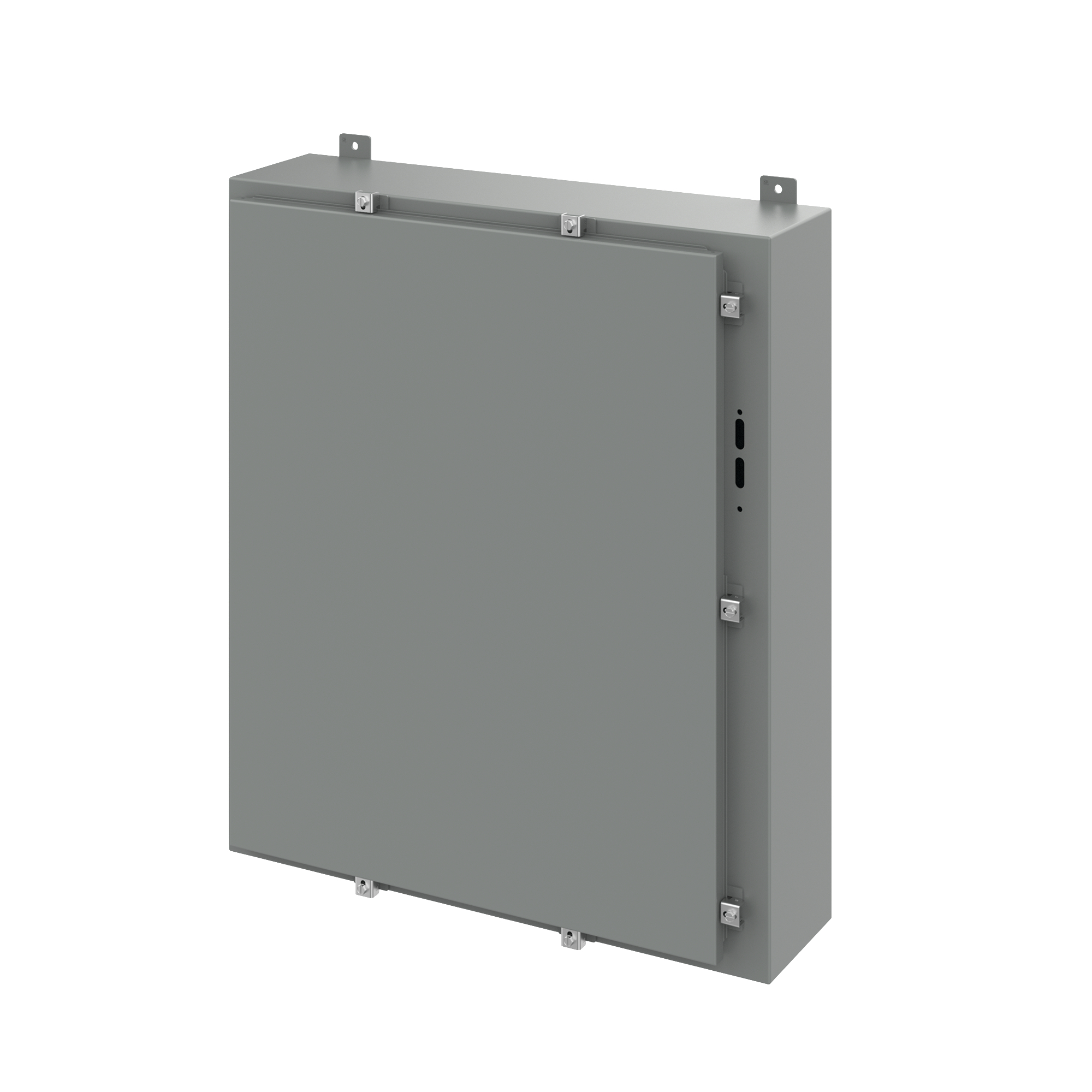 Product image for Enclosure clamp steel grey 31.38x8x36"