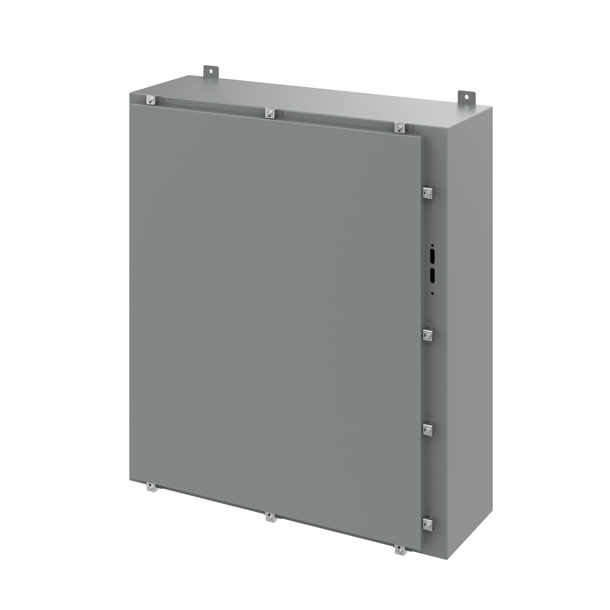 Product image for Enclosure clamp steel grey 37.38x12x42"