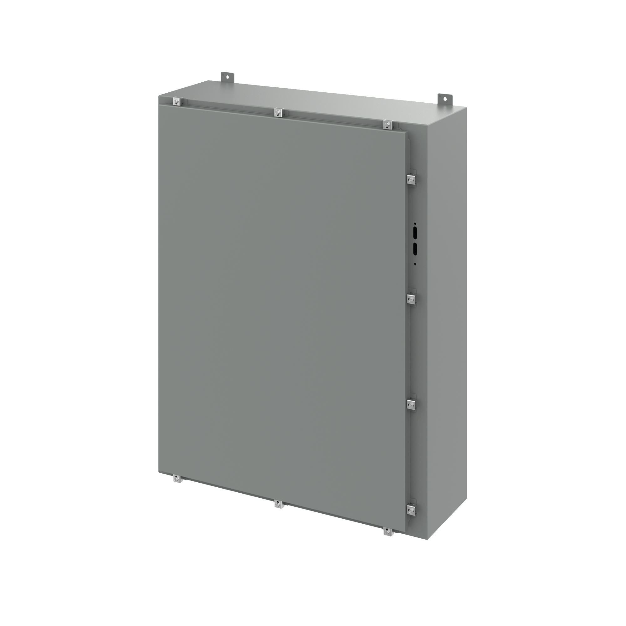 Product image for Enclosure clamp steel grey 37.38x12x48"