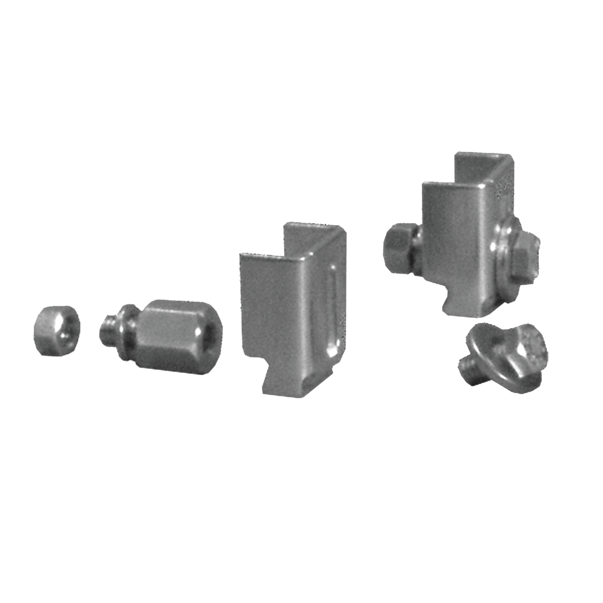 Product image for Kit clamp-block for floor-mount & free-stand enclosure