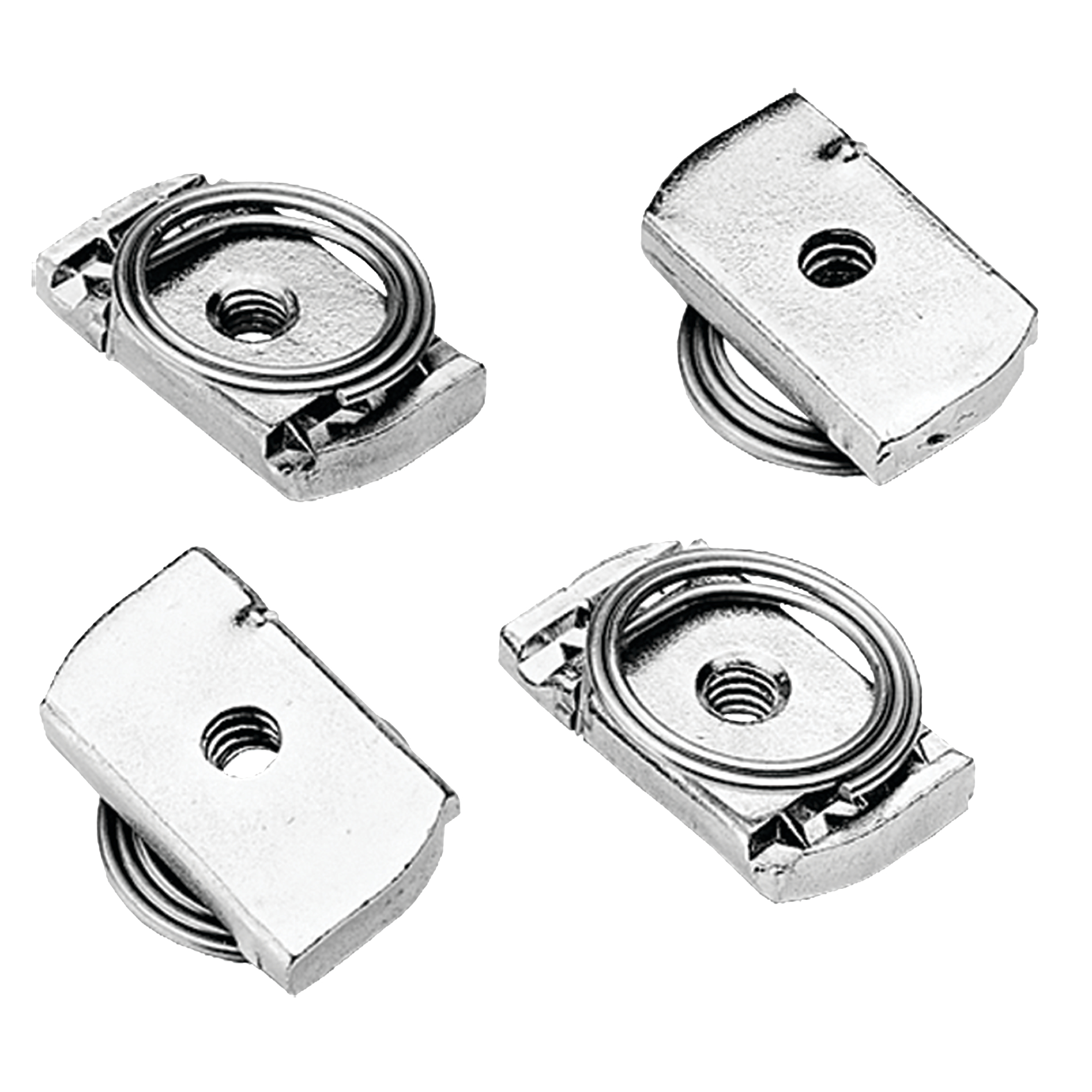 Product image for Nut clamping top-grip 1/4-20-thread 20/pk