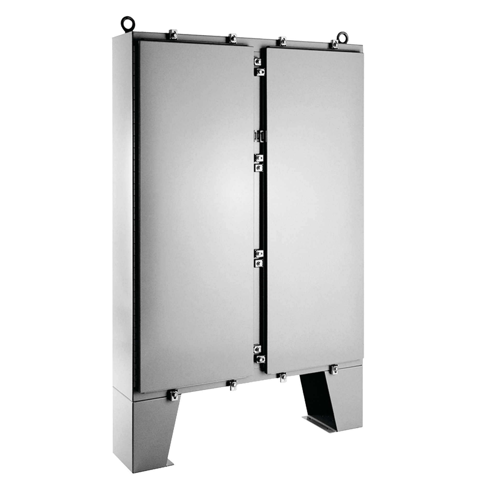 Product image for Enclosure 2-door floor-stand steel grey 60.06x12.06x62.06"