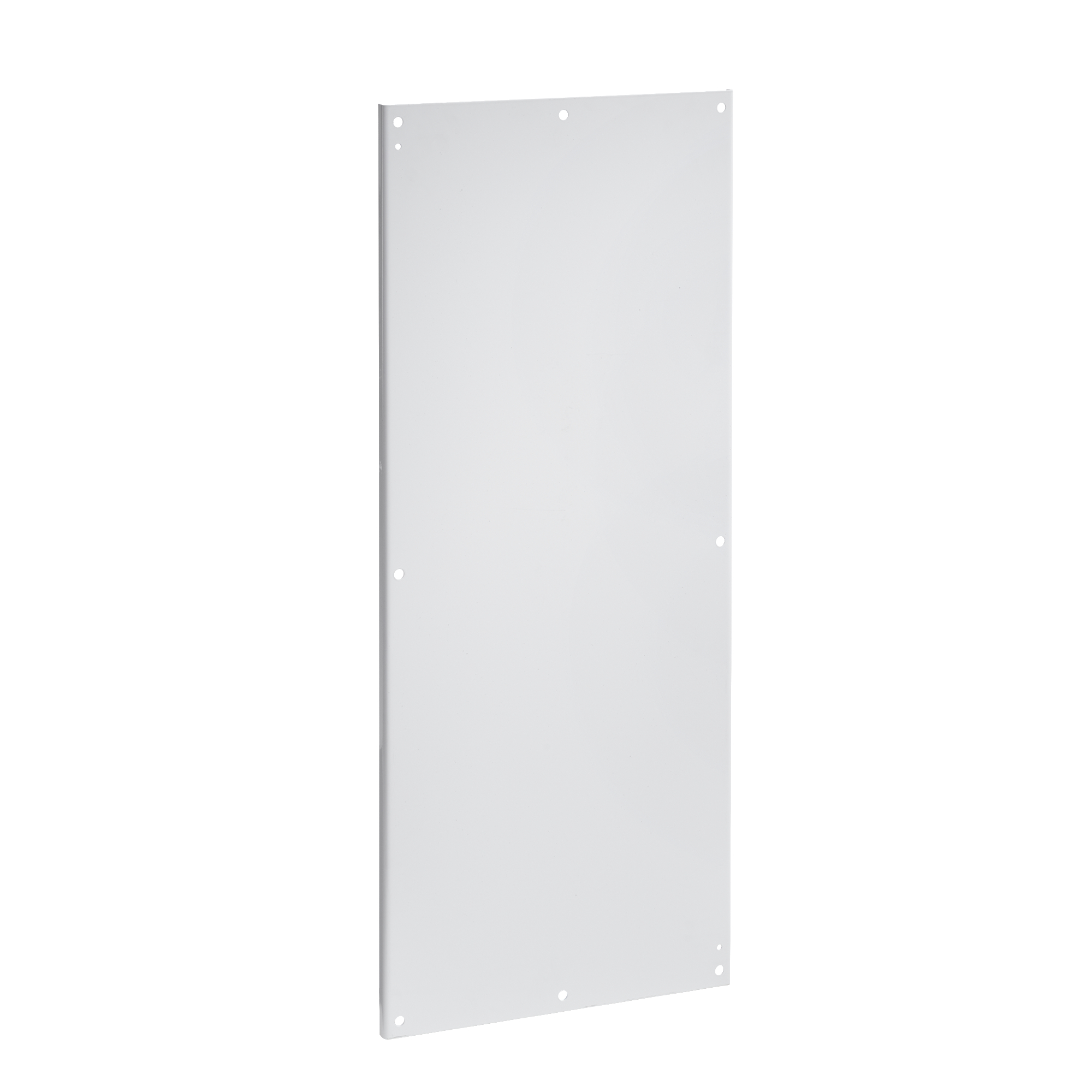 Product image for Panel full for two door encl steel white 90x48in