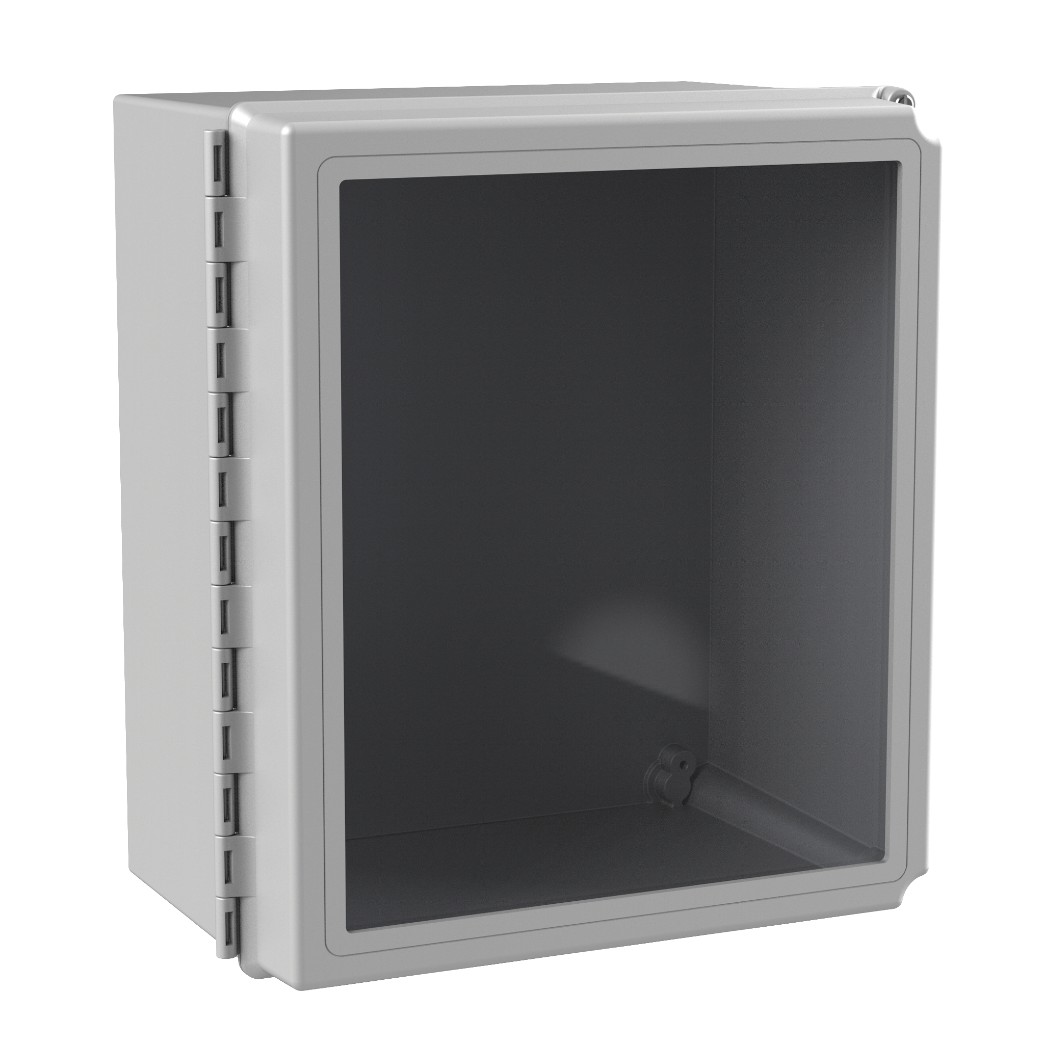 Product image for Enclosure wal mnt fibrgls gry NEMA4X 14x12x8in