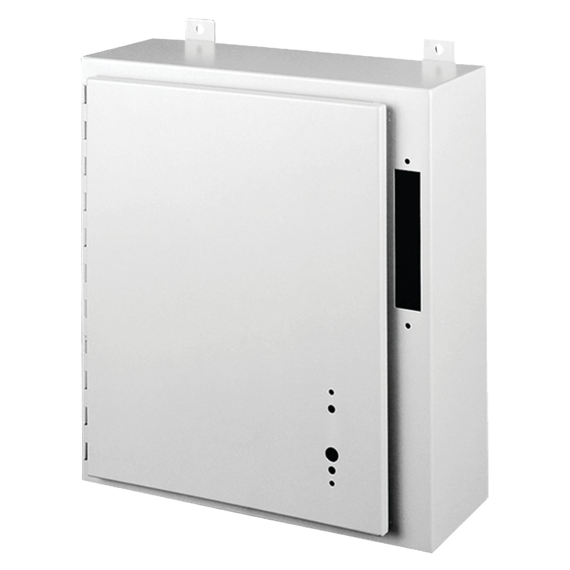 Product image for Enclosure disconnect steel cut-out white 30x25.38x10"