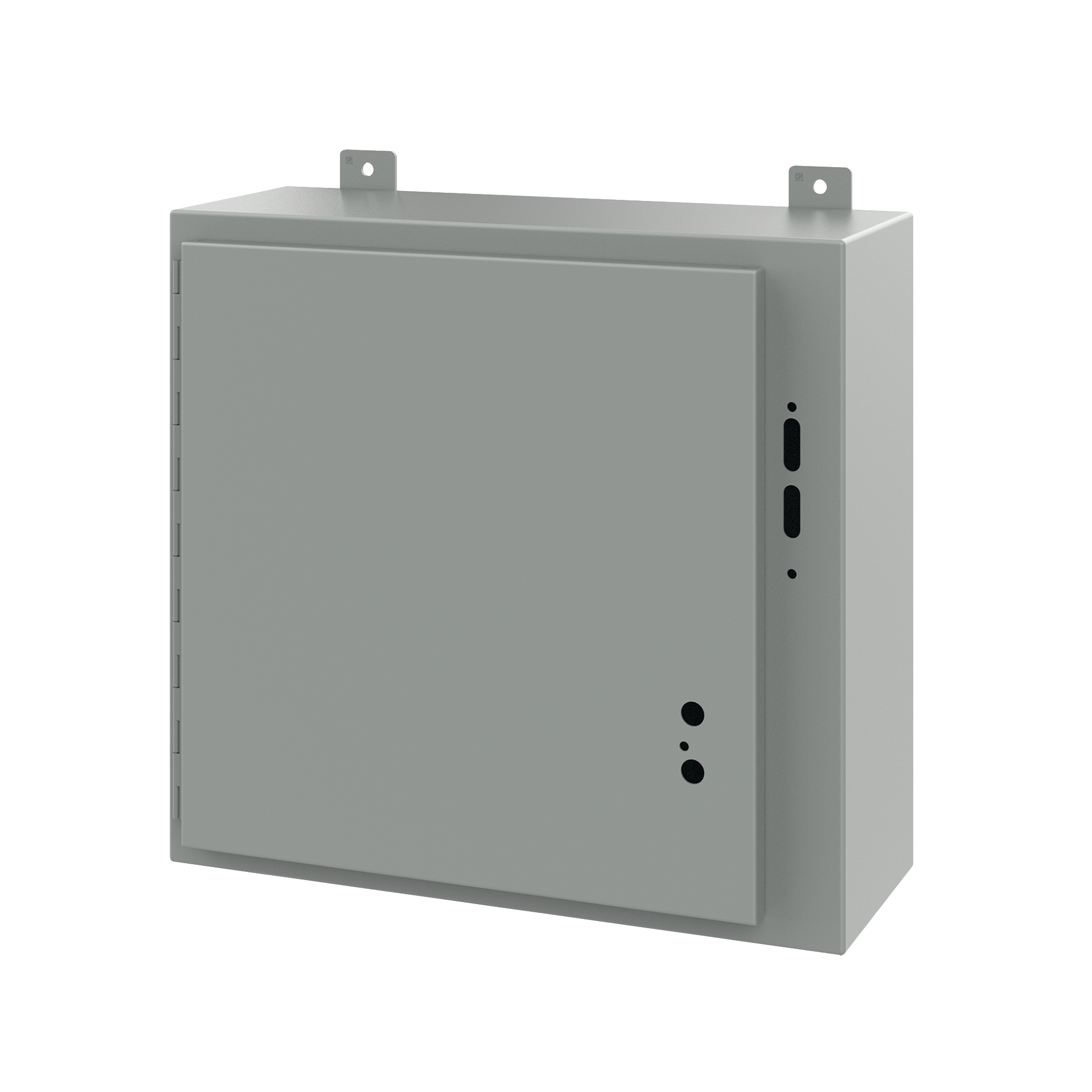 Product image for Enclosure cut-out steel grey 21.38x8x20"