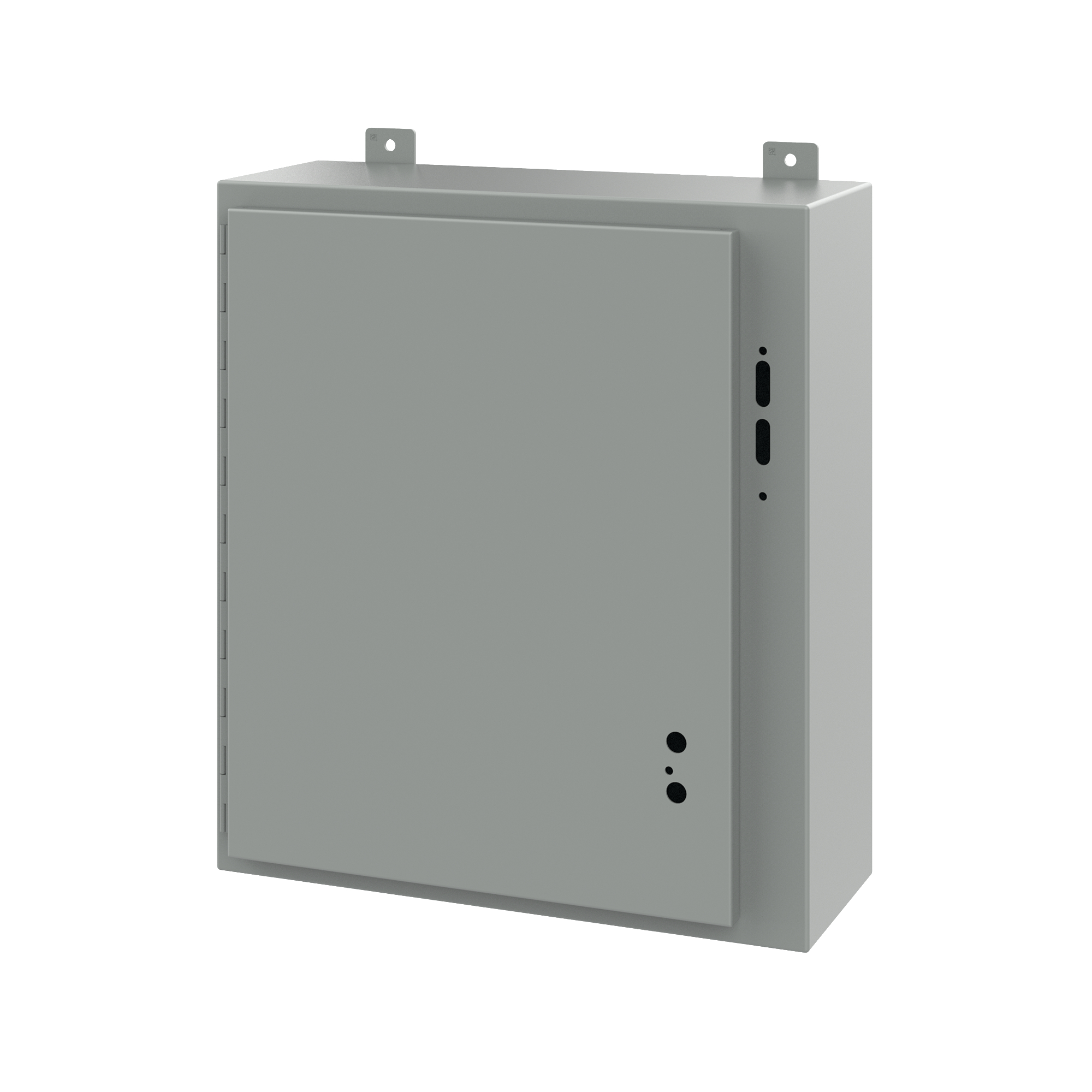 Product image for Enclosure wall mnt steel gry NEMA12 24x21.38x8in