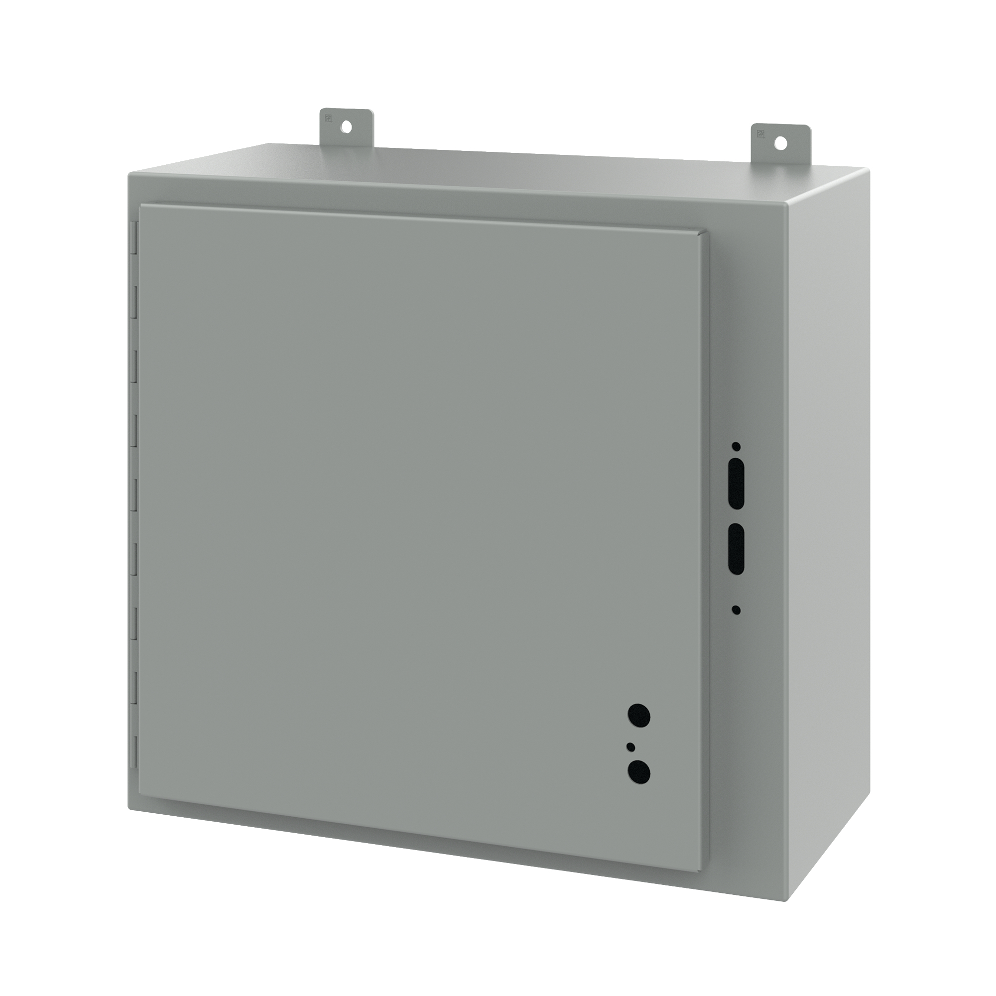 Product image for Enclosure cut-out steel grey 21.38x10x20"