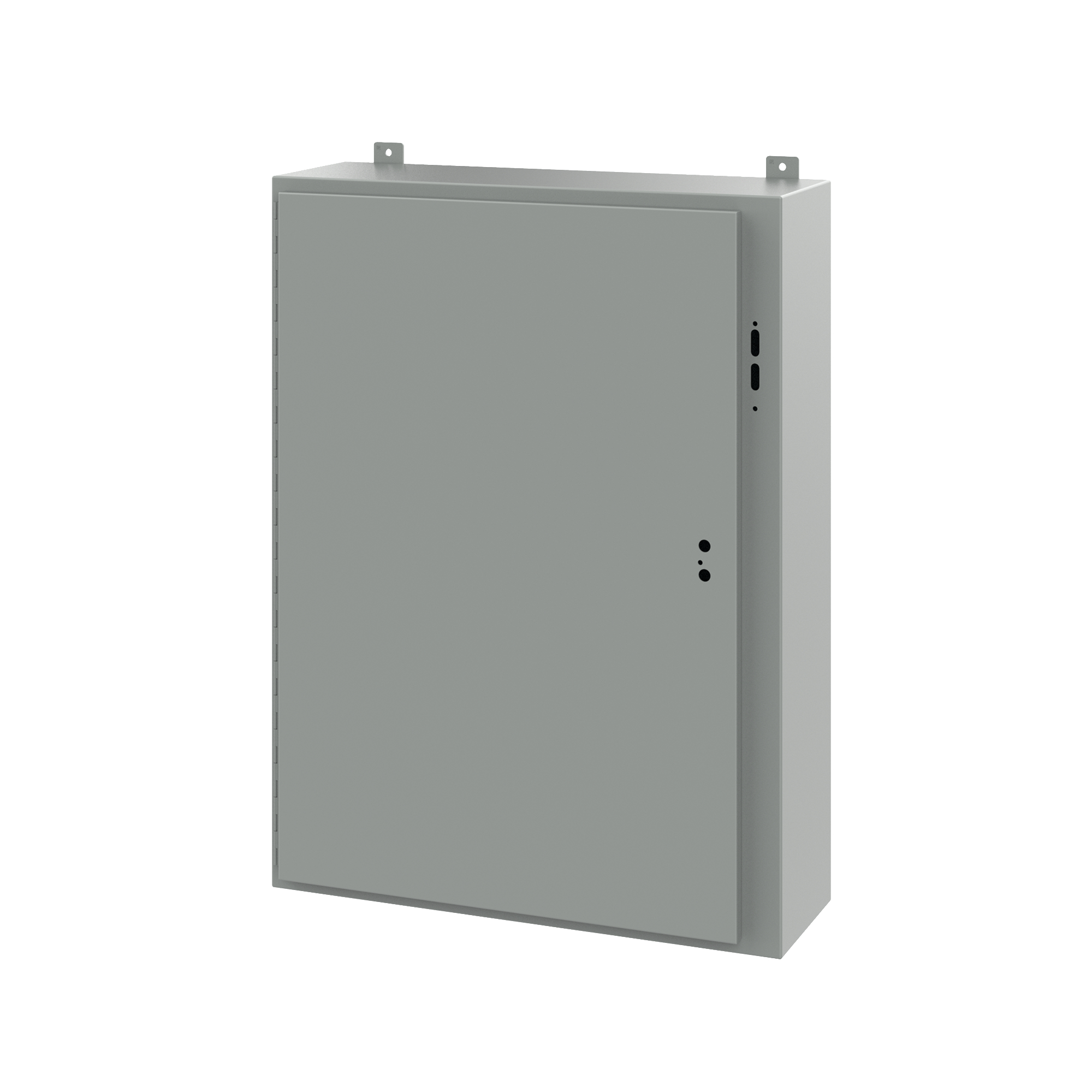 Product image for Enclosure cut-out steel grey 31.38x10x42"