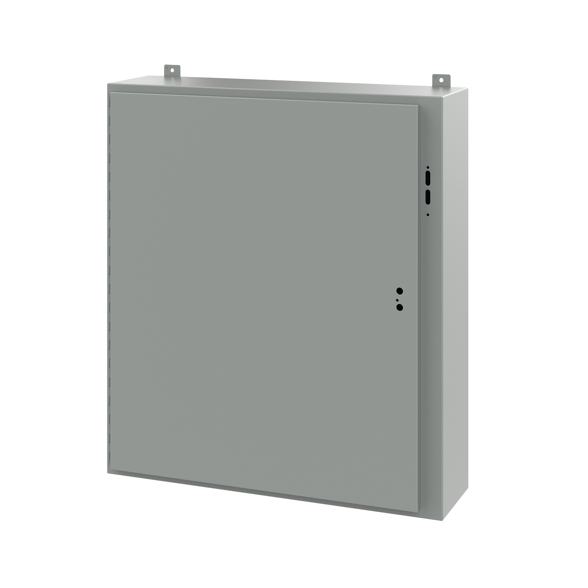 Product image for Enclosure cut-out steel grey 37.38x10x42"