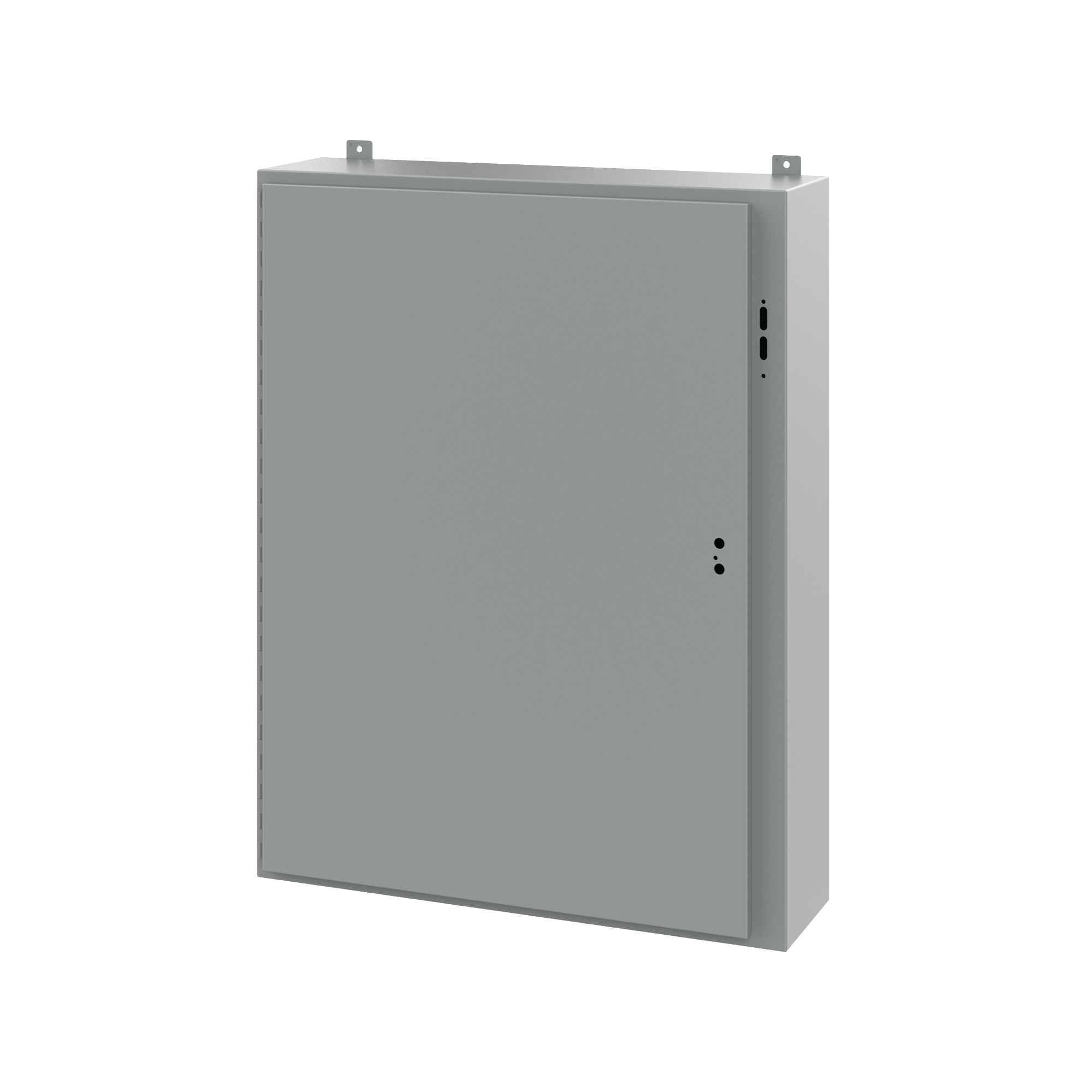 Product image for Enclosure cut-out steel grey 37.38x10x48"