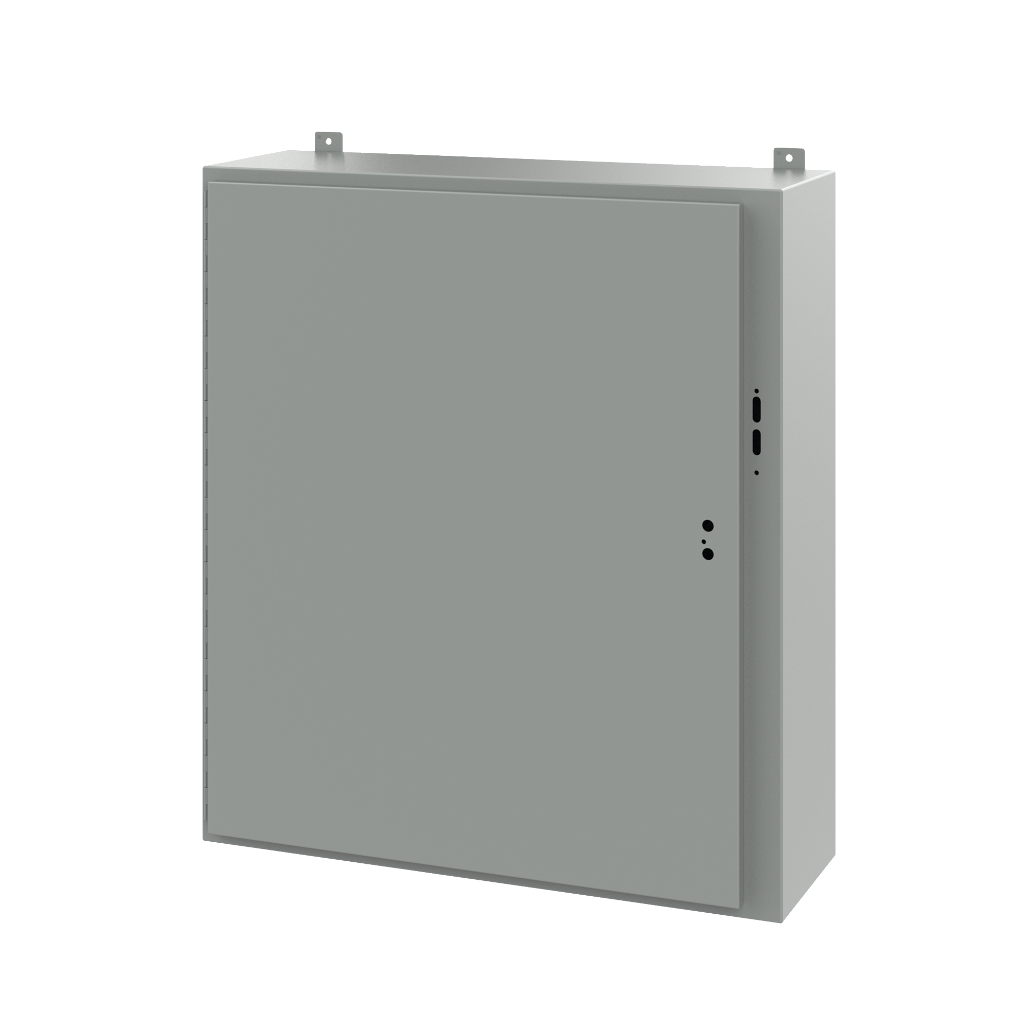 Product image for Enclosure cut-out steel grey 37.38x12x42"