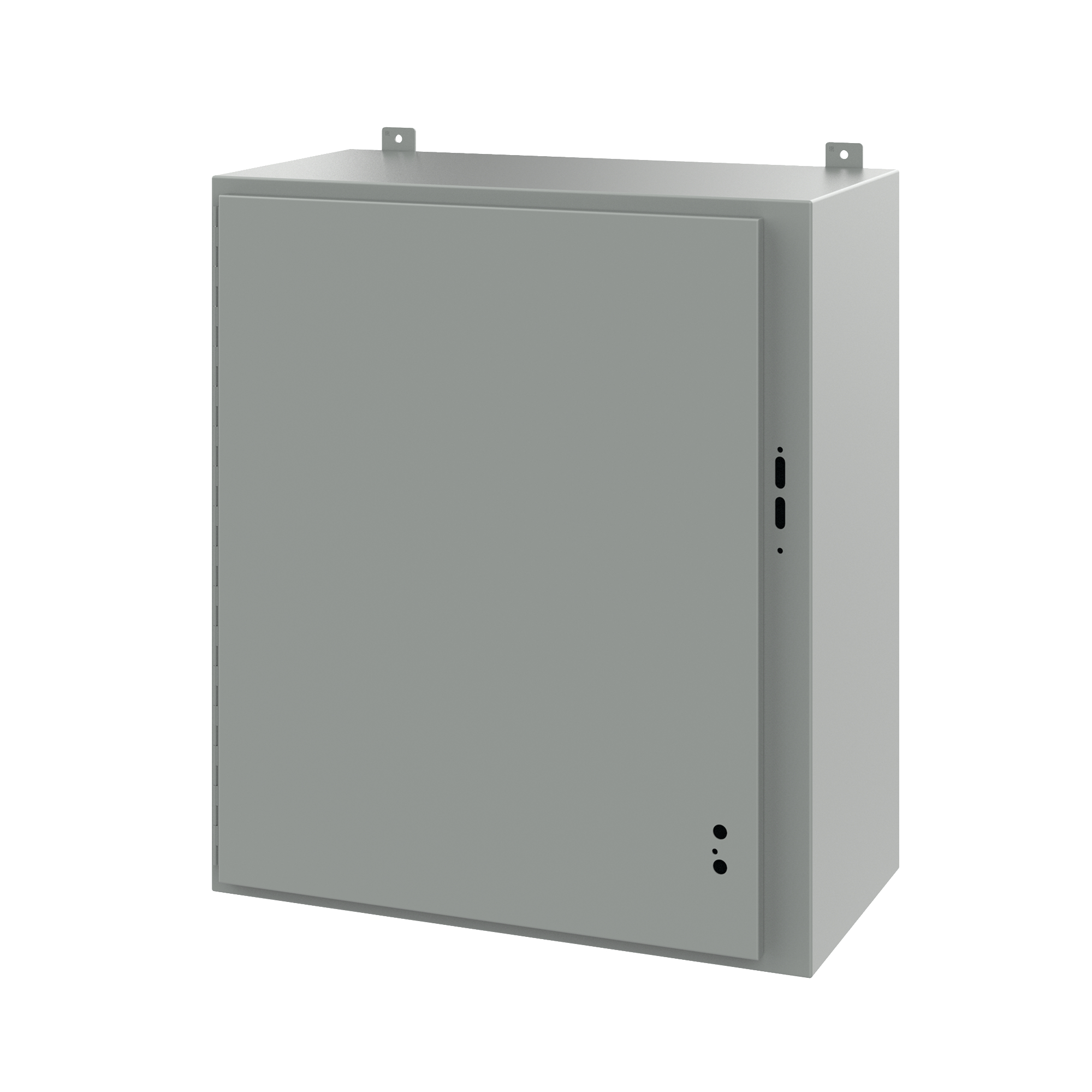 Product image for Enclosure cut-out steel grey 31.38x16x36"
