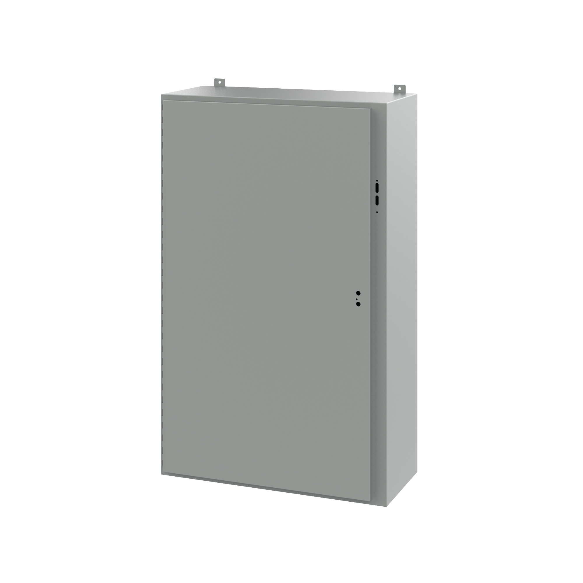 Product image for Enclosure cut-out steel grey 37.38x16x60"