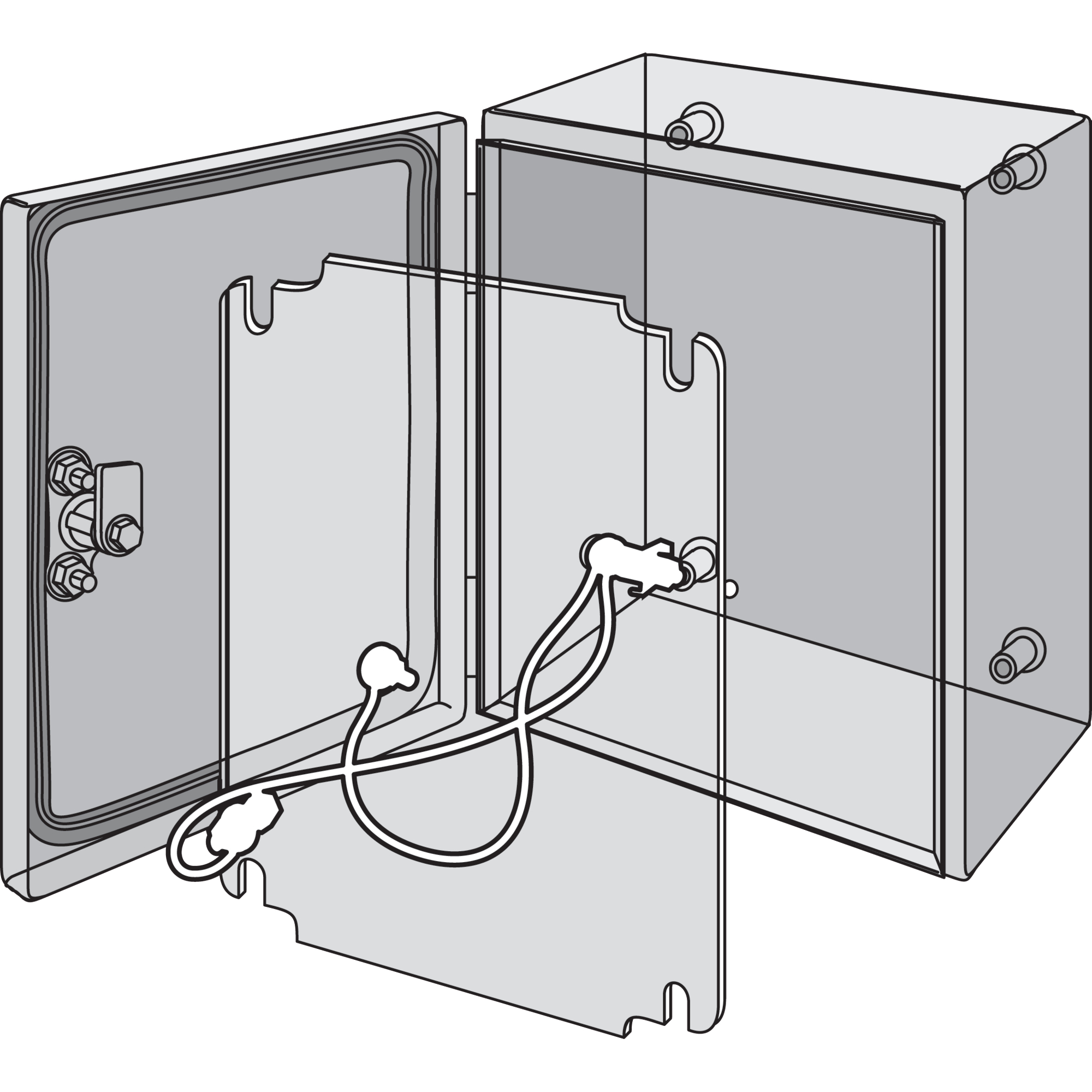 Product image for ENCLOSURE GROUND KIT