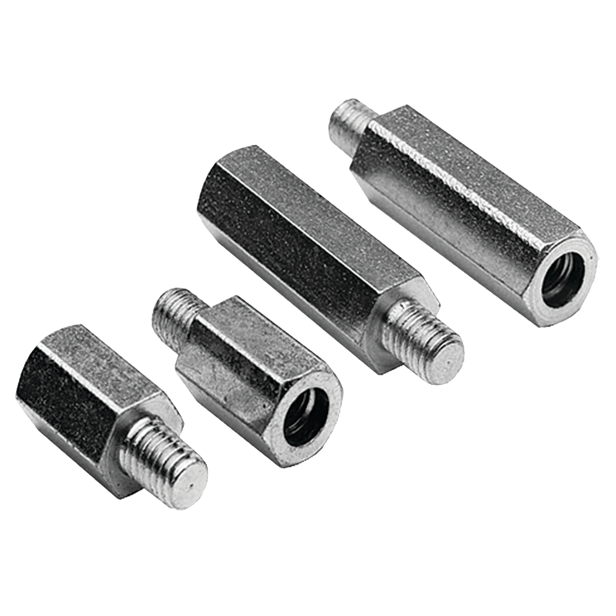 Product image for Extender threaded panel steel 10-32x0.5"