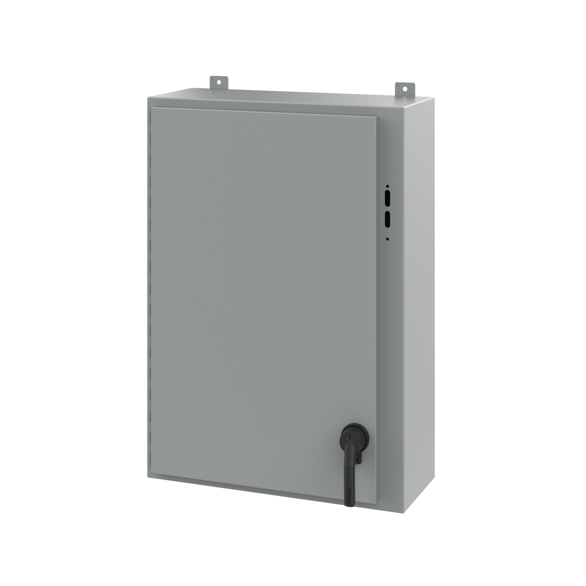 Product image for Enclosure disconnect steel cut-out handle grey 25.38x10x36"