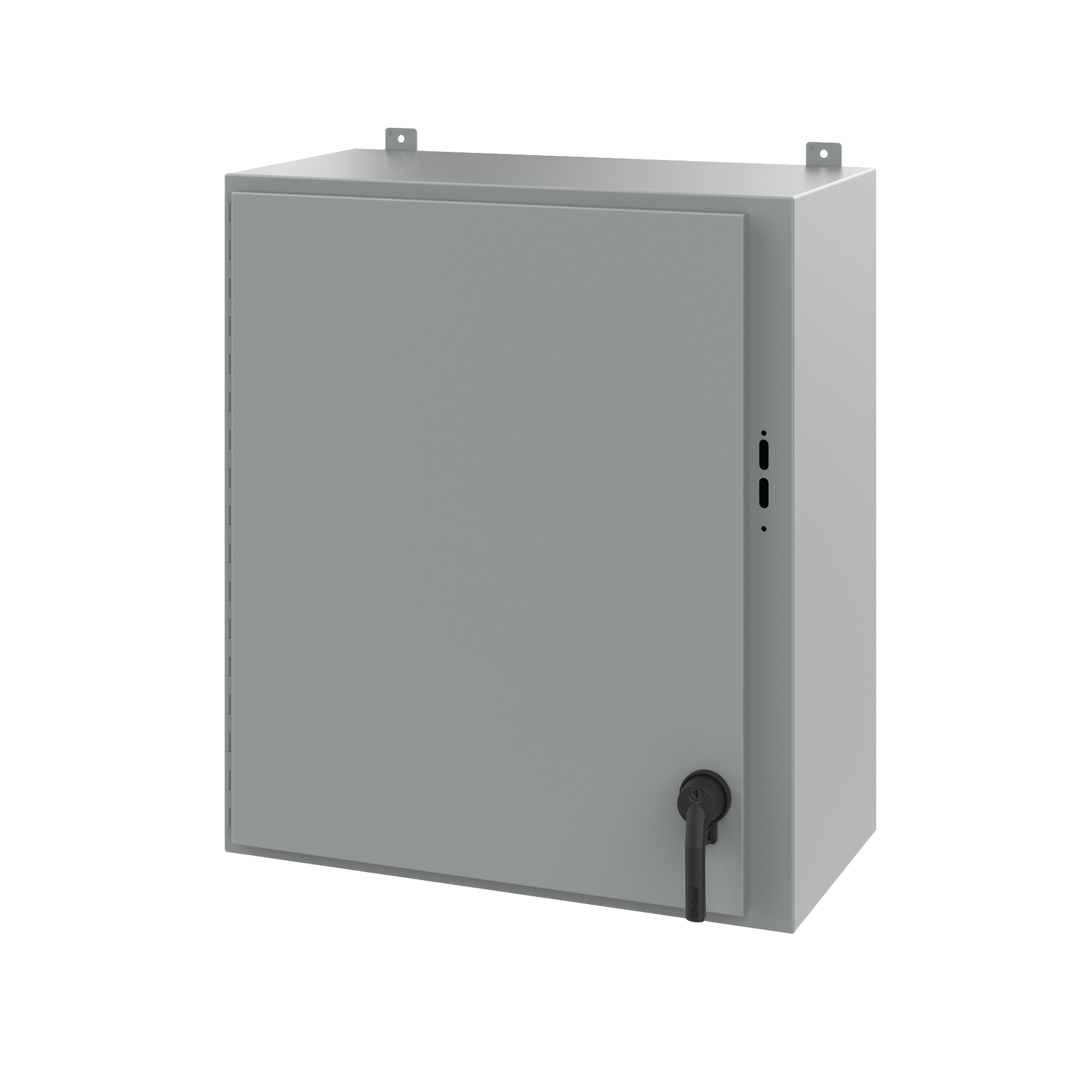 Product image for Enclosure cut-out handle steel grey 31.38x16x36"
