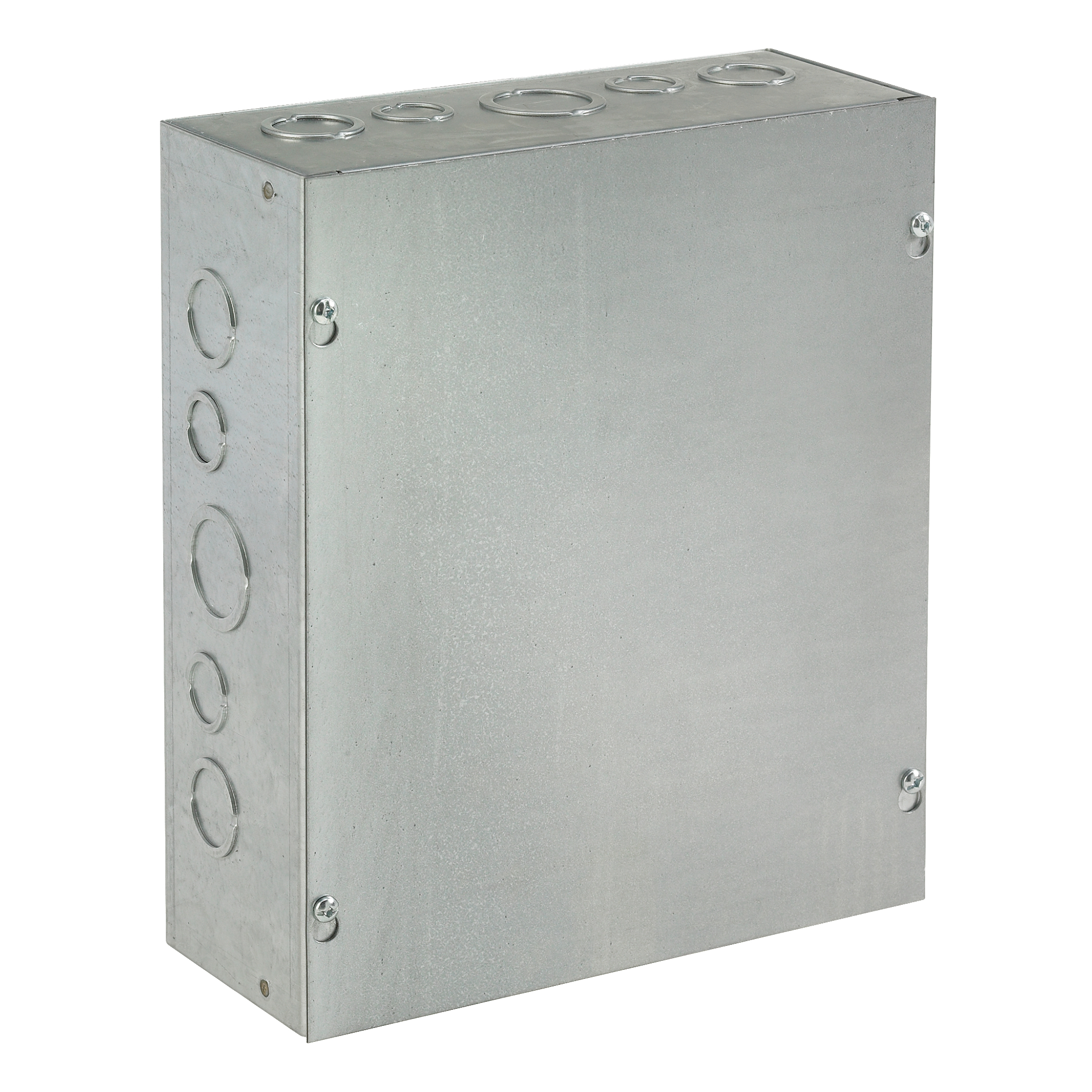 Product image for Box pull screw-cover galvanized steel grey 8x4x8"