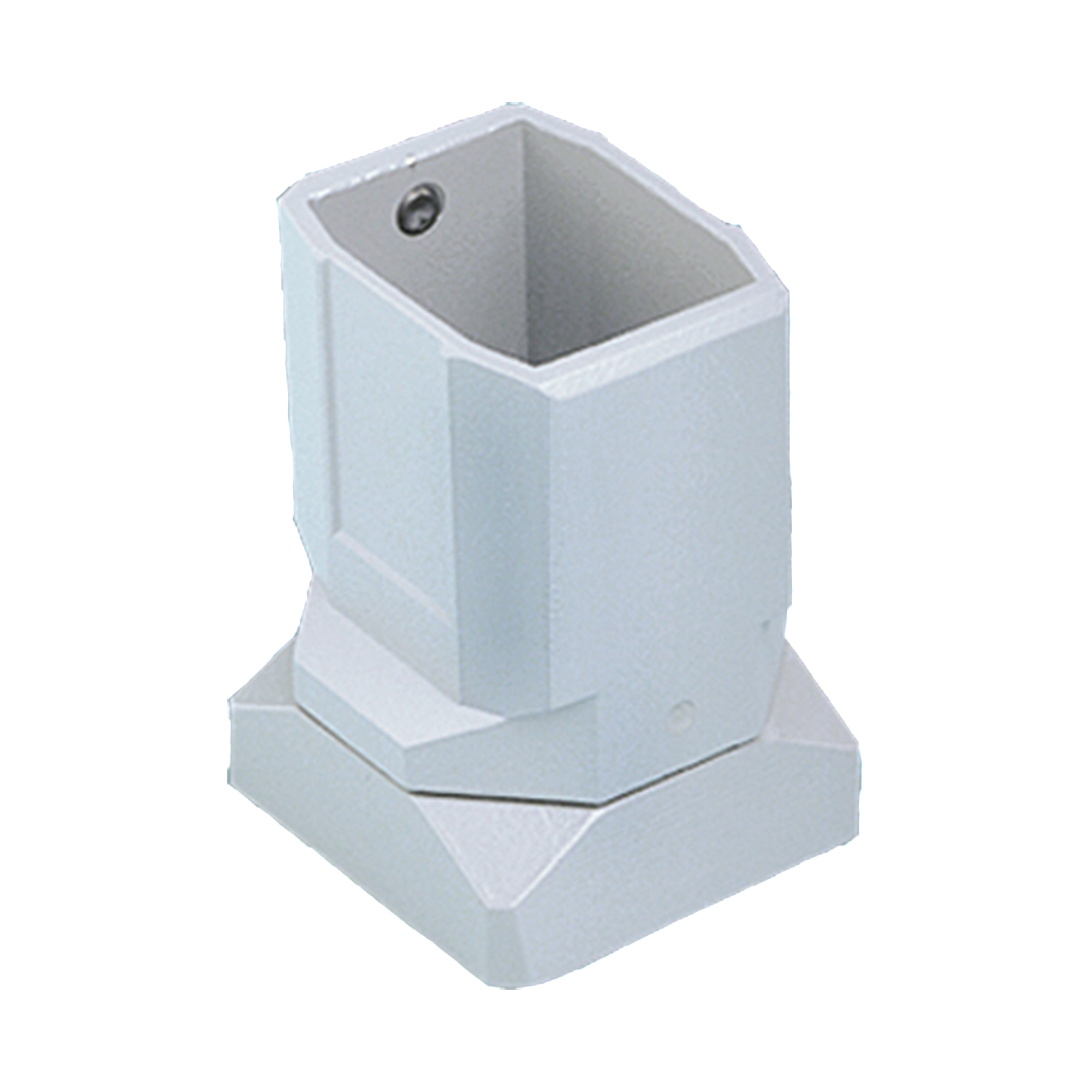 Product image for Flange coupling rotate 300.. aluminum light grey