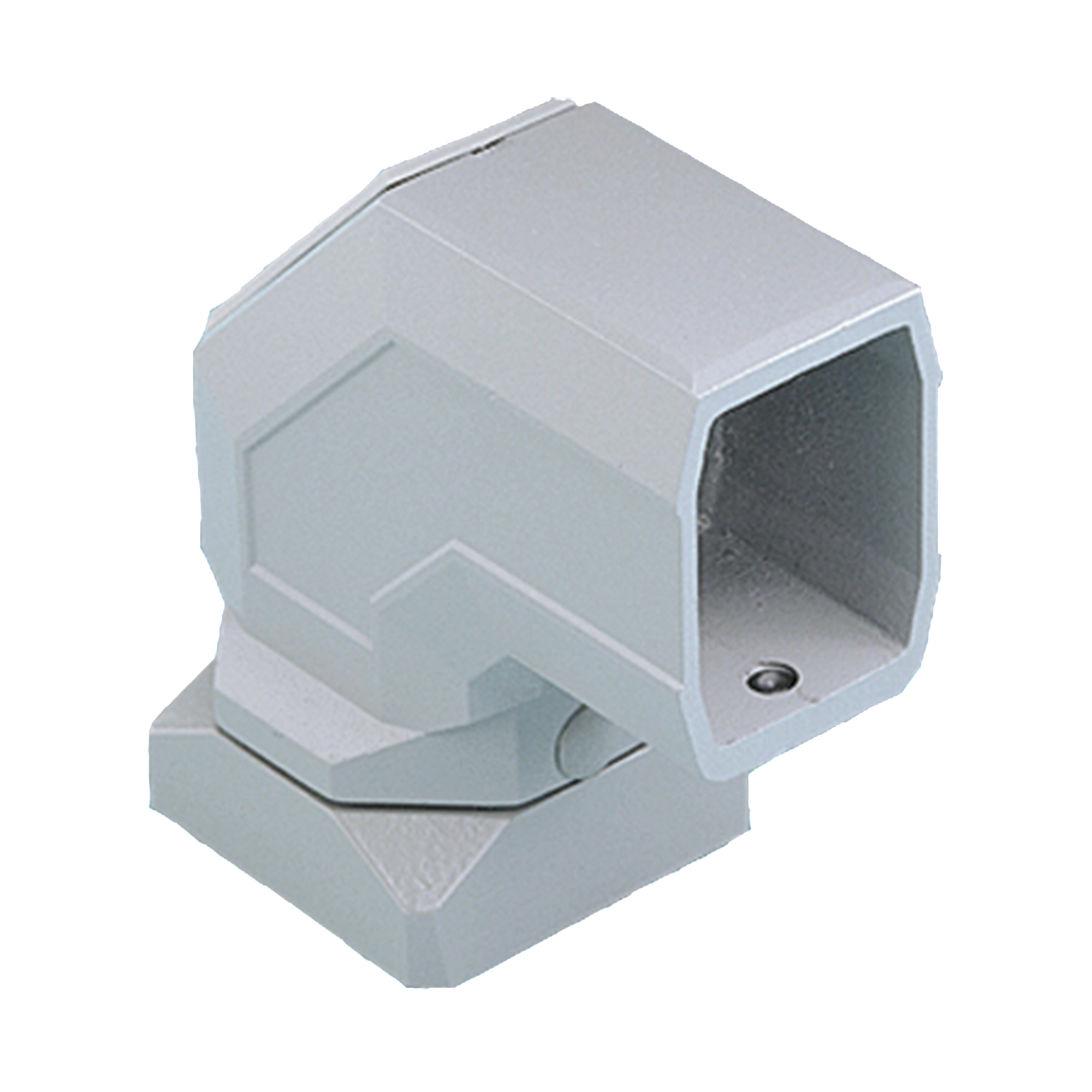 Product image for Flange elbow coupling rotate 300.. alu light grey
