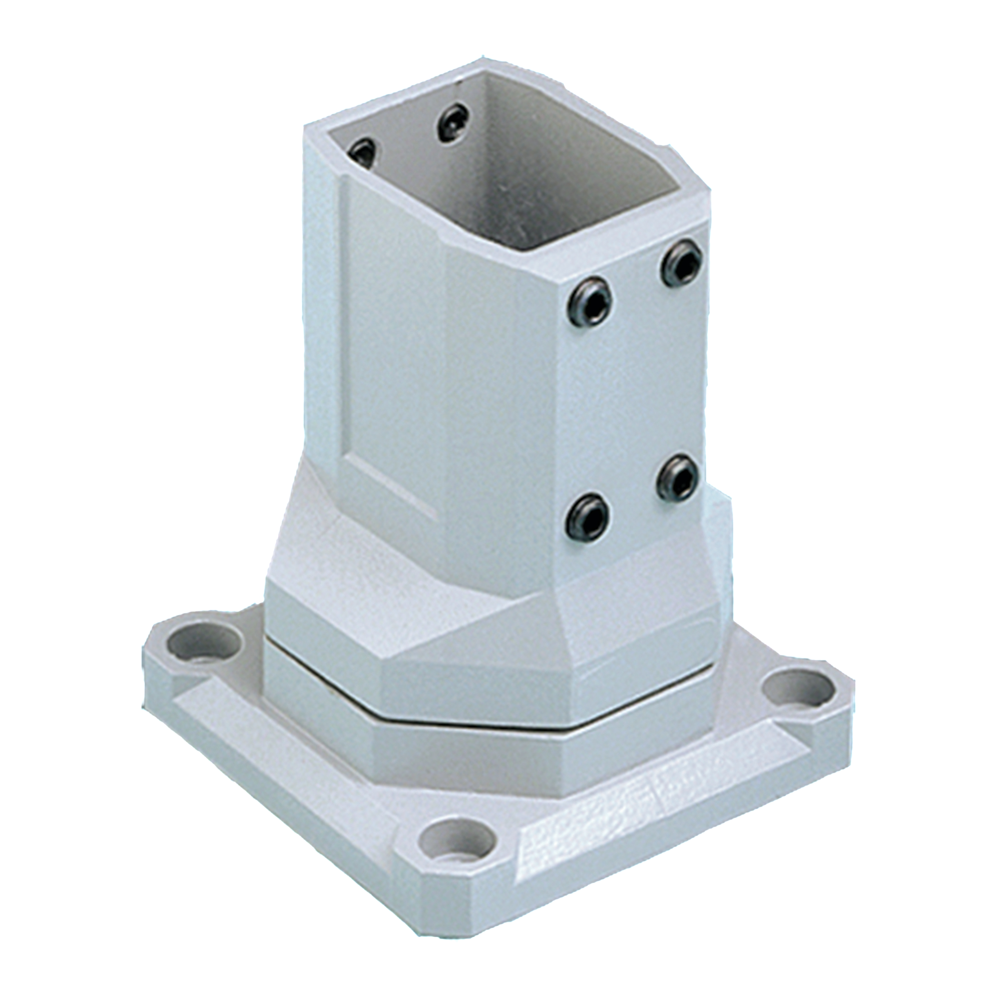 Product image for Rotational base cast aluminium gry 5.3x4.5x4.5in