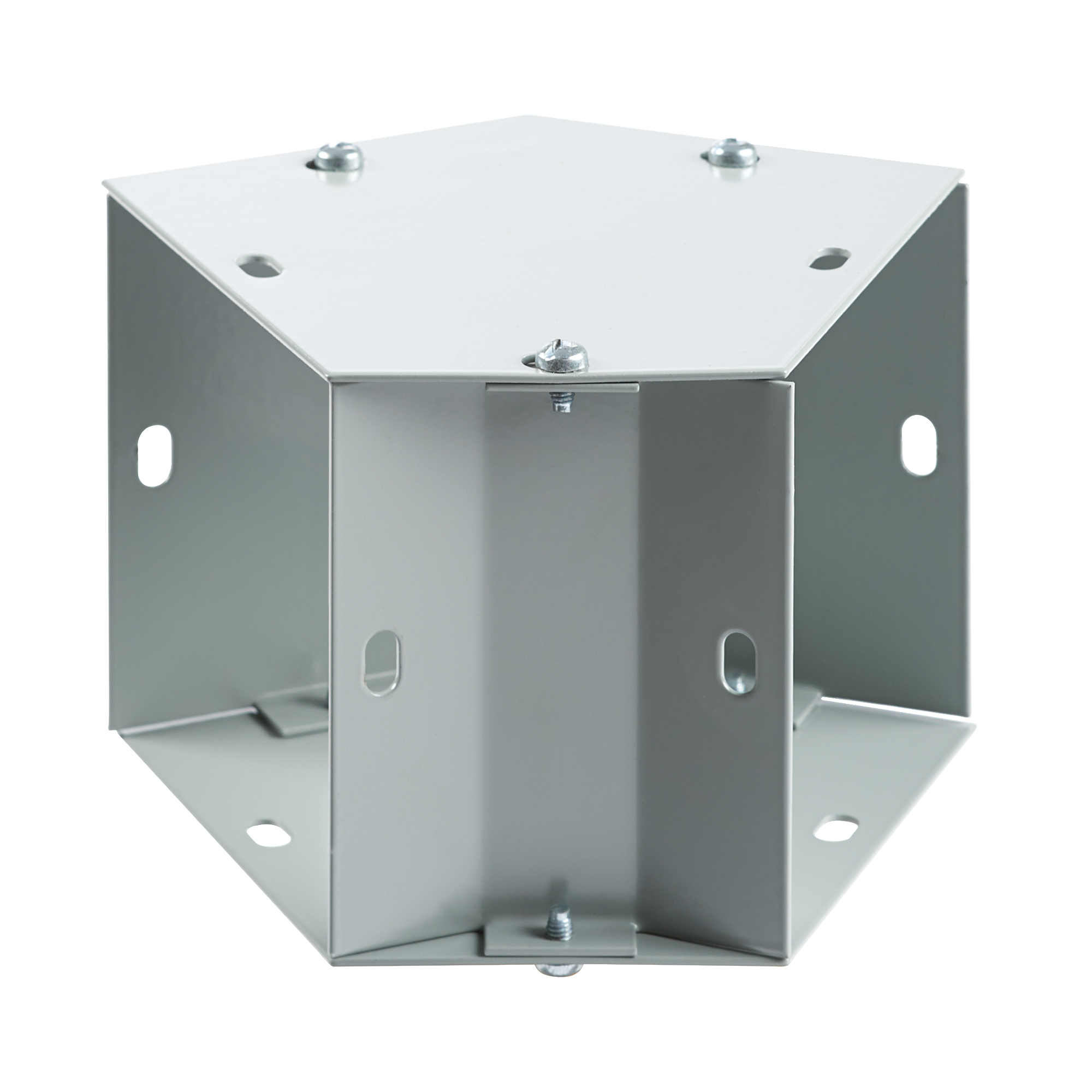 Product image for Elbow 45.. lay-in steel grey 4x4in