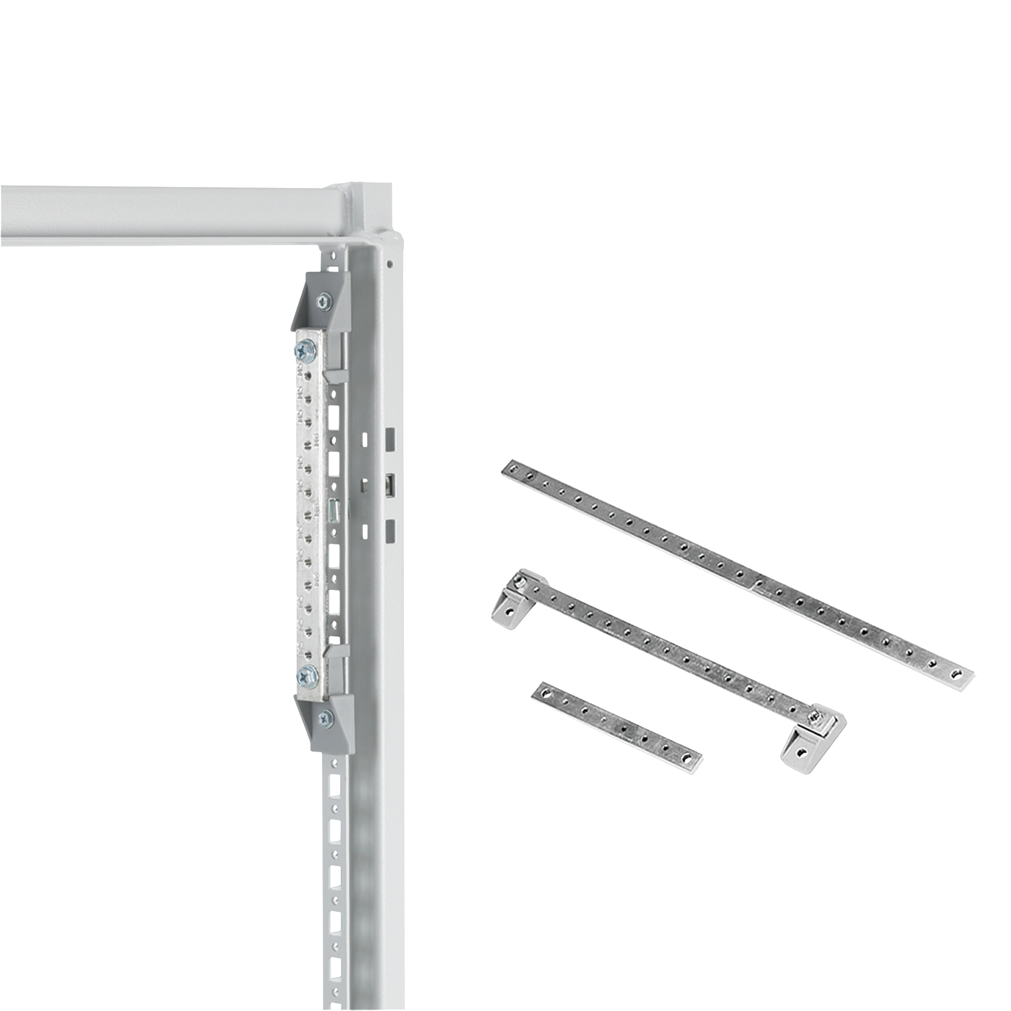 Product image for Grounding bar system copper plated 23.62"