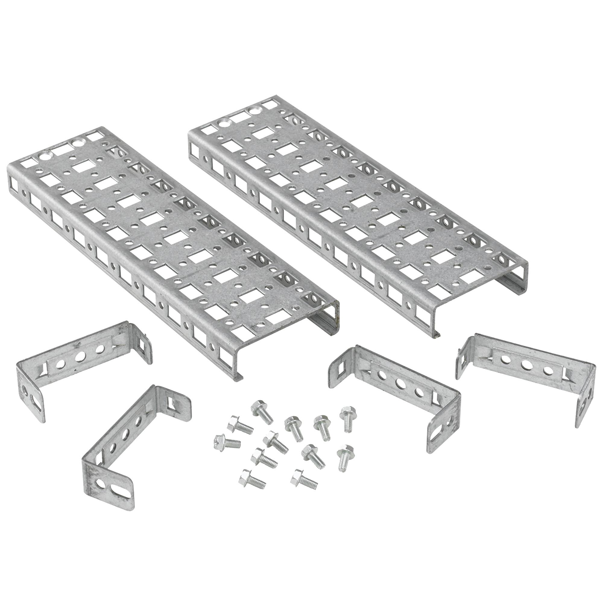 Product image for Strap grid steel 1-row hole 17.4"