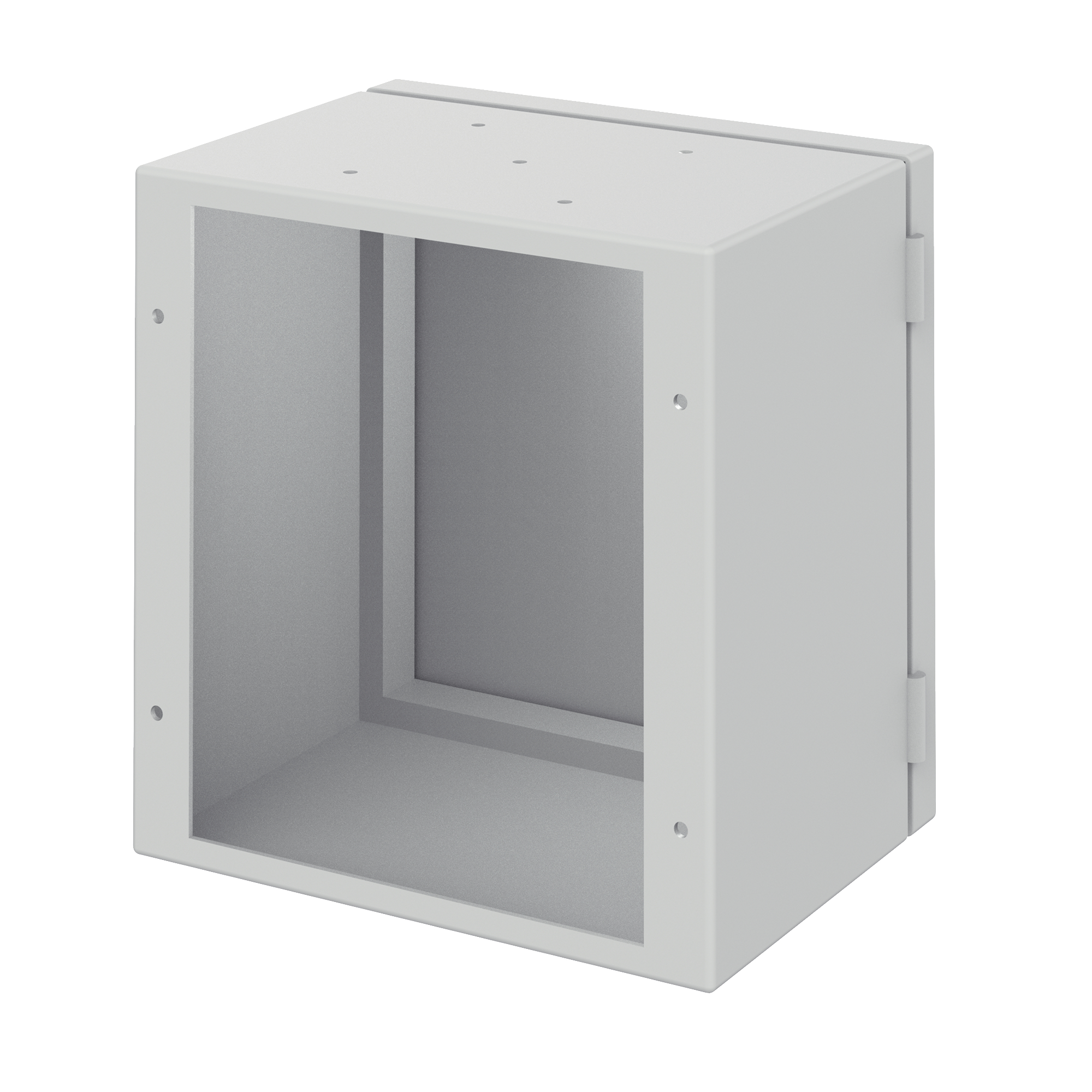 Product image for Enclosure rear access steel 9.84x9.84x4.72"
