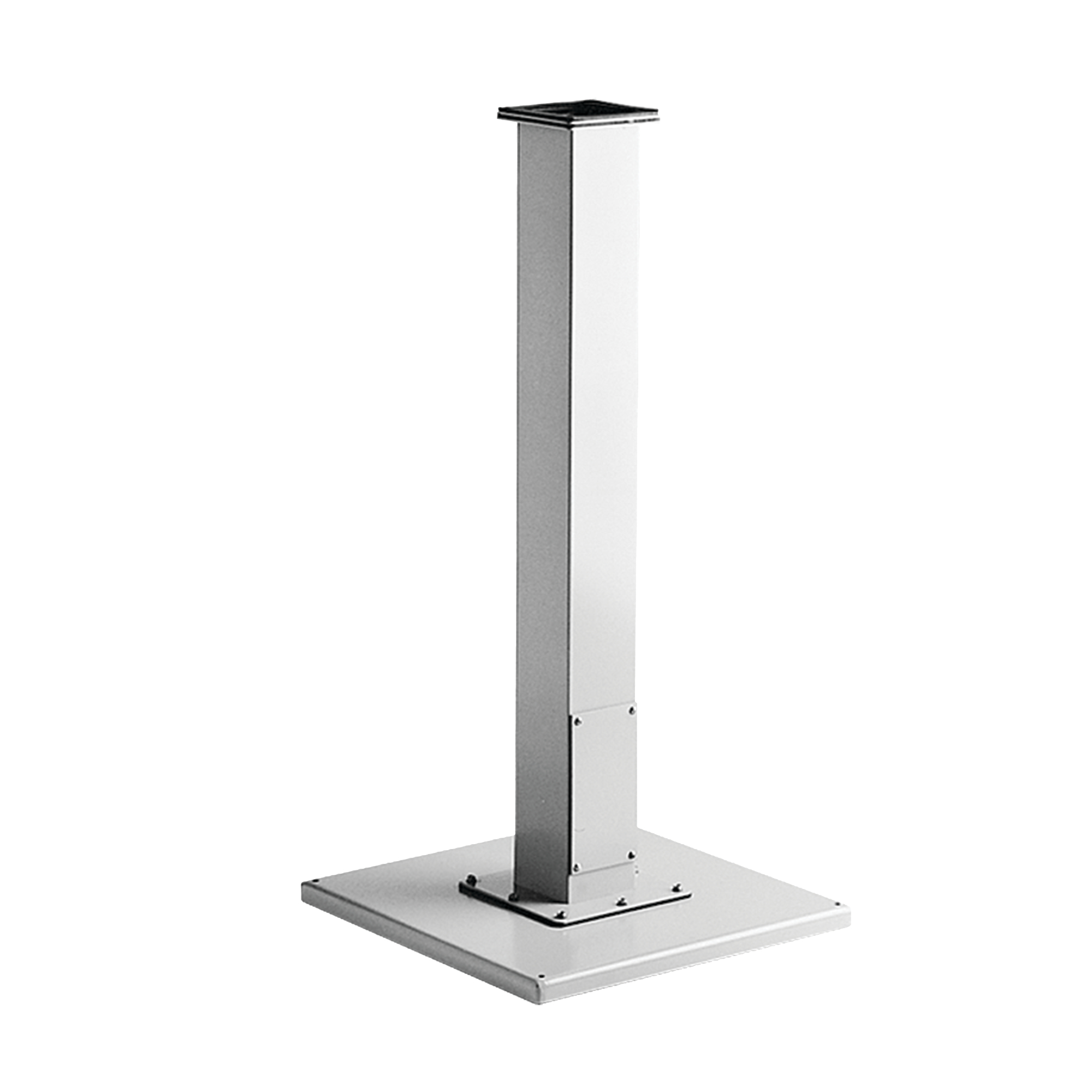 Product image for Pedestal column straight steel grey 35x6x6in