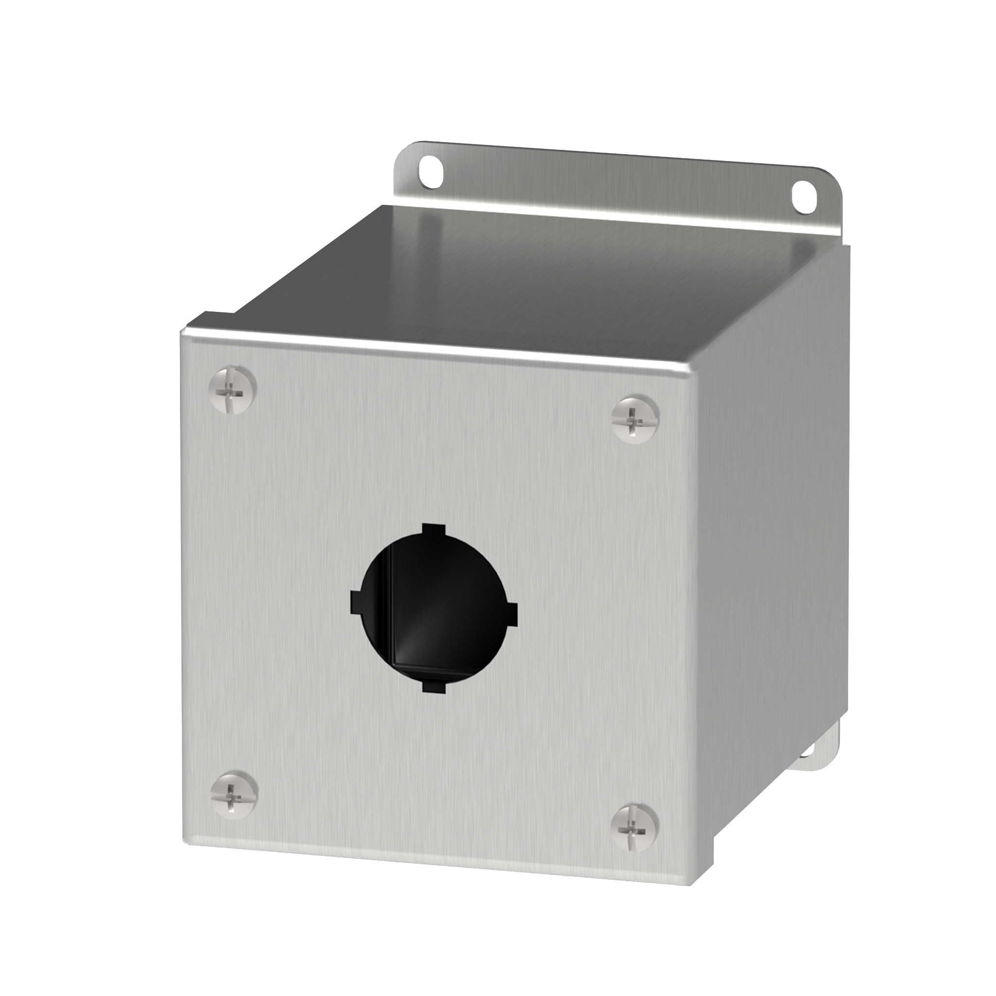 Product image for Enclosure PB 30.5mm steel 4x4x4.75"