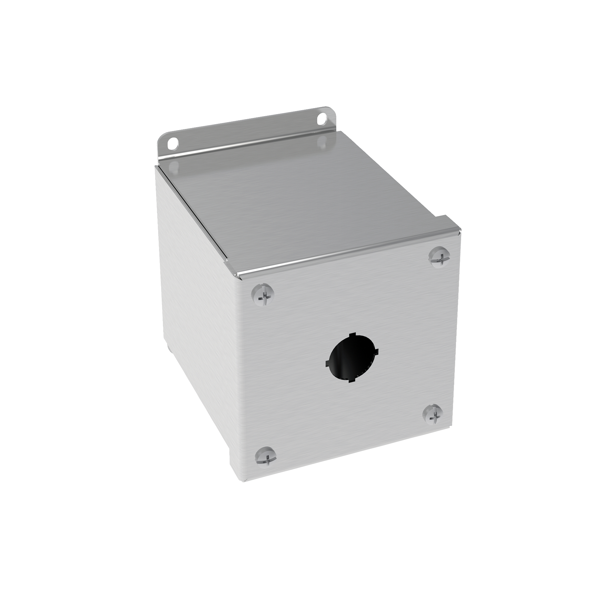 Product image for Enclosure PB 22.5mm SS 4x4x4.75"