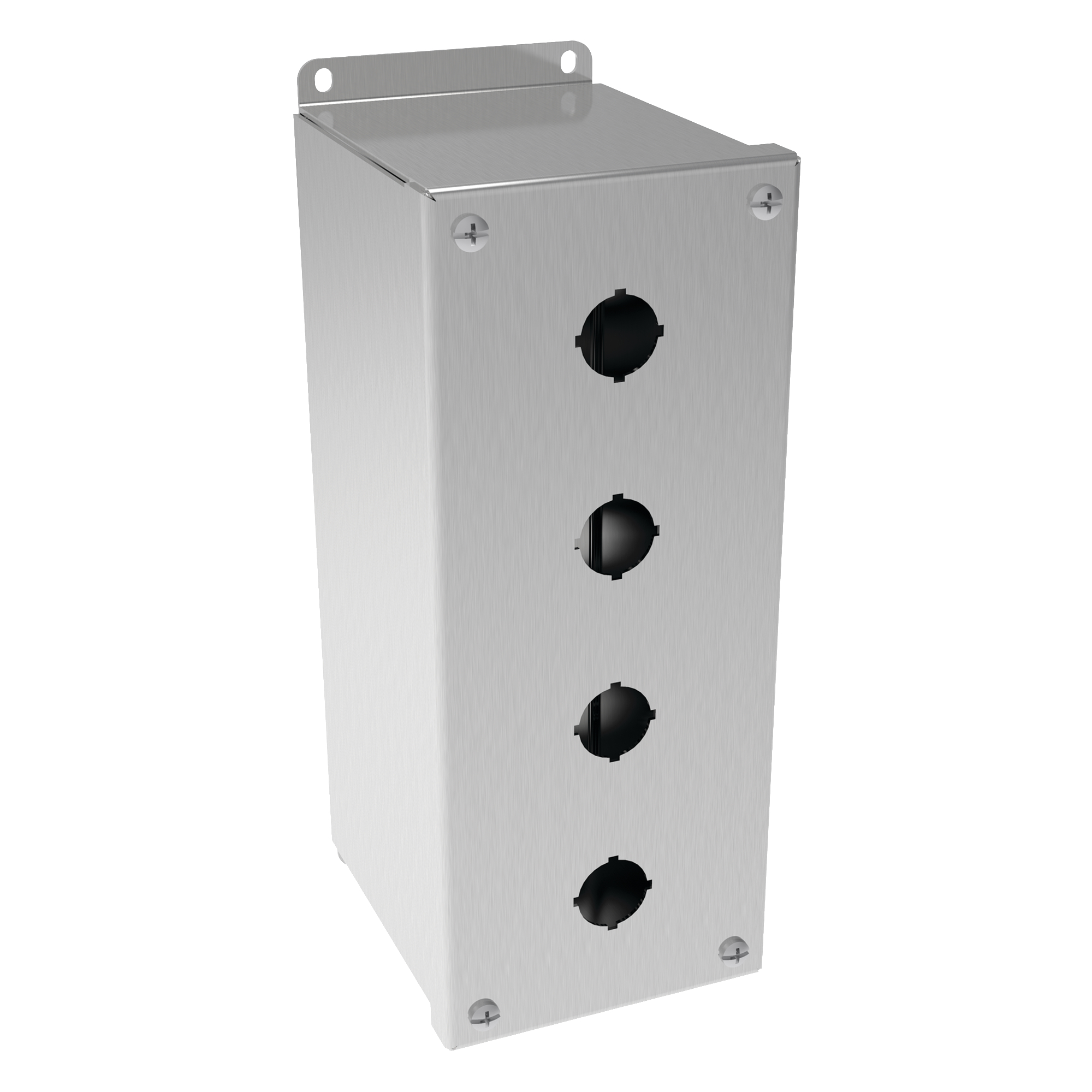 Product image for Enclosure pushbutton 304 ss NEMA4X 8x4x4.75in