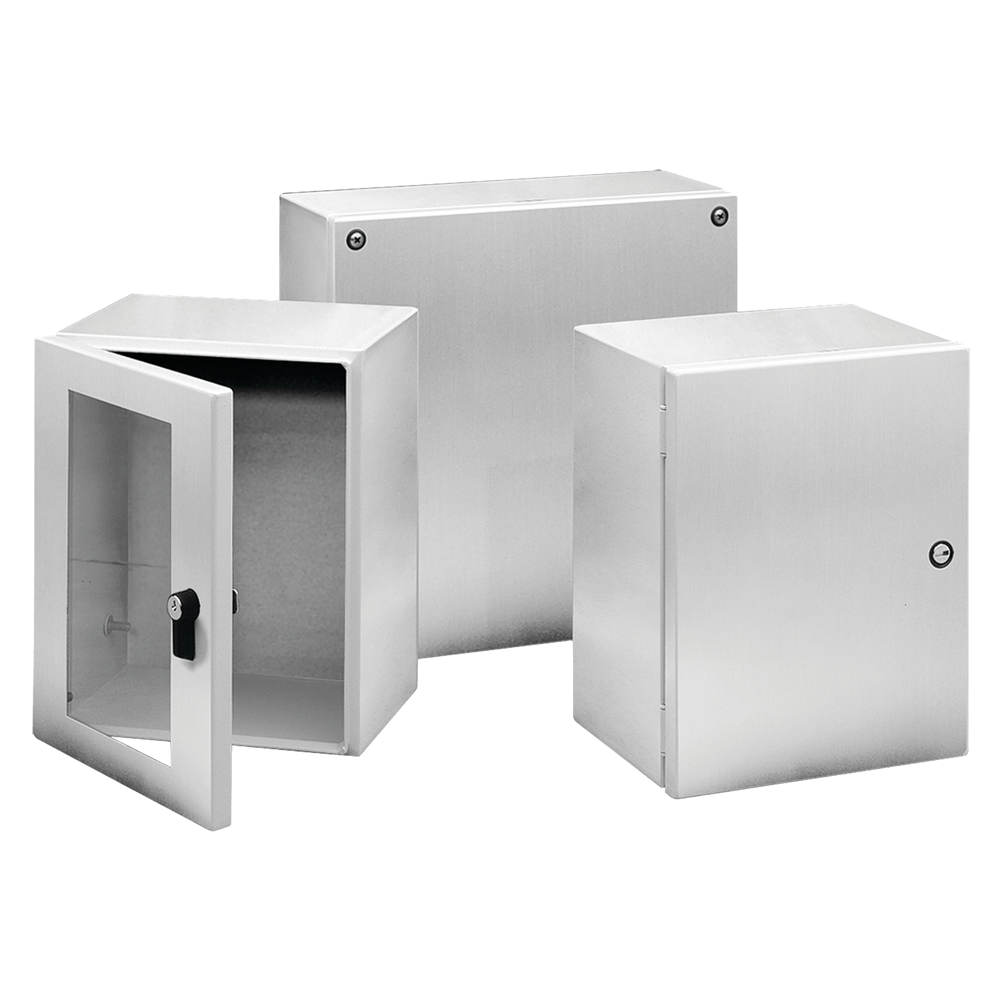 Product image for Enclosure wal mnt stl gry NEMA4 5.91x5.91x4.72in