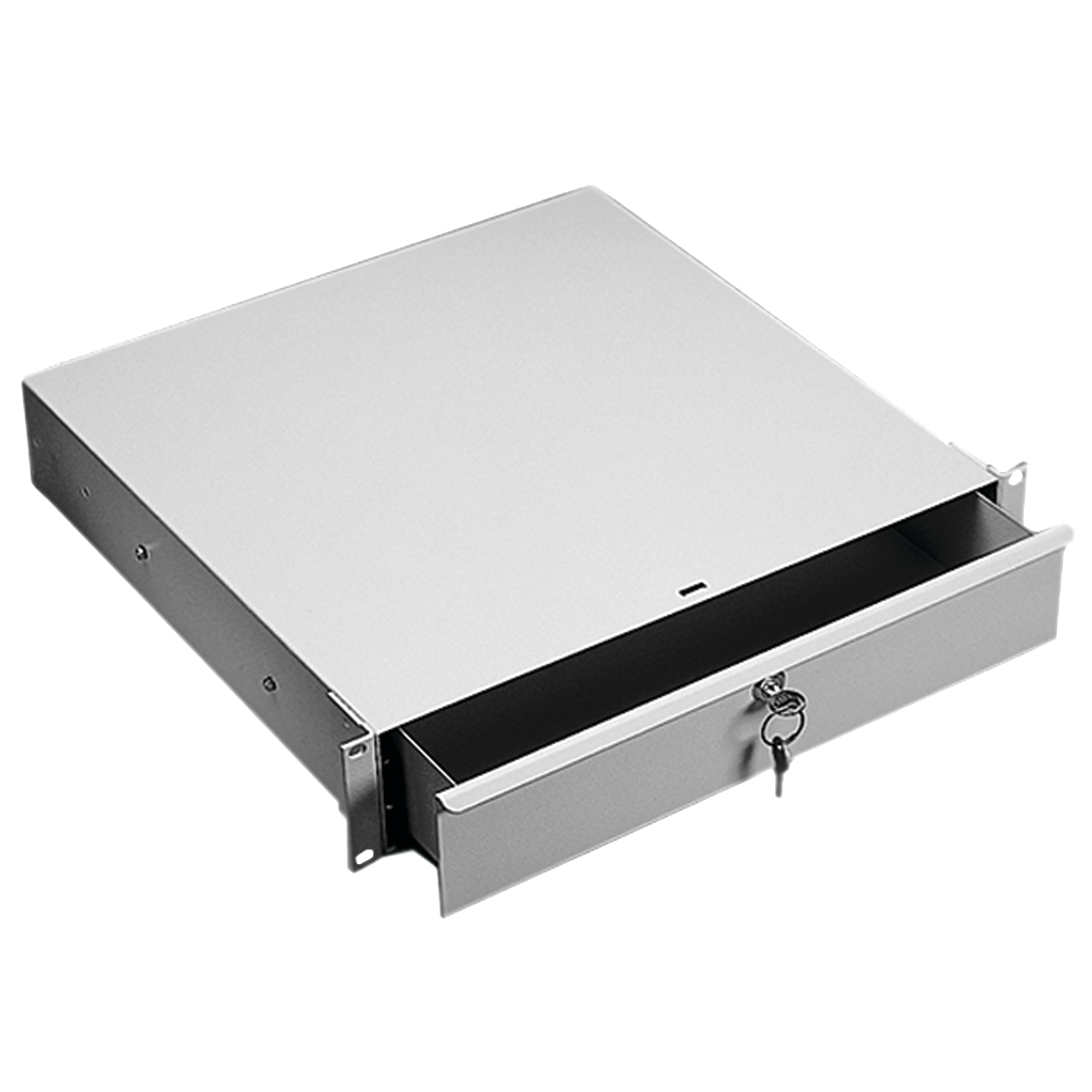 Product image for Drawer rack-mount 1-unit steel 15.86x13.78x1.69"
