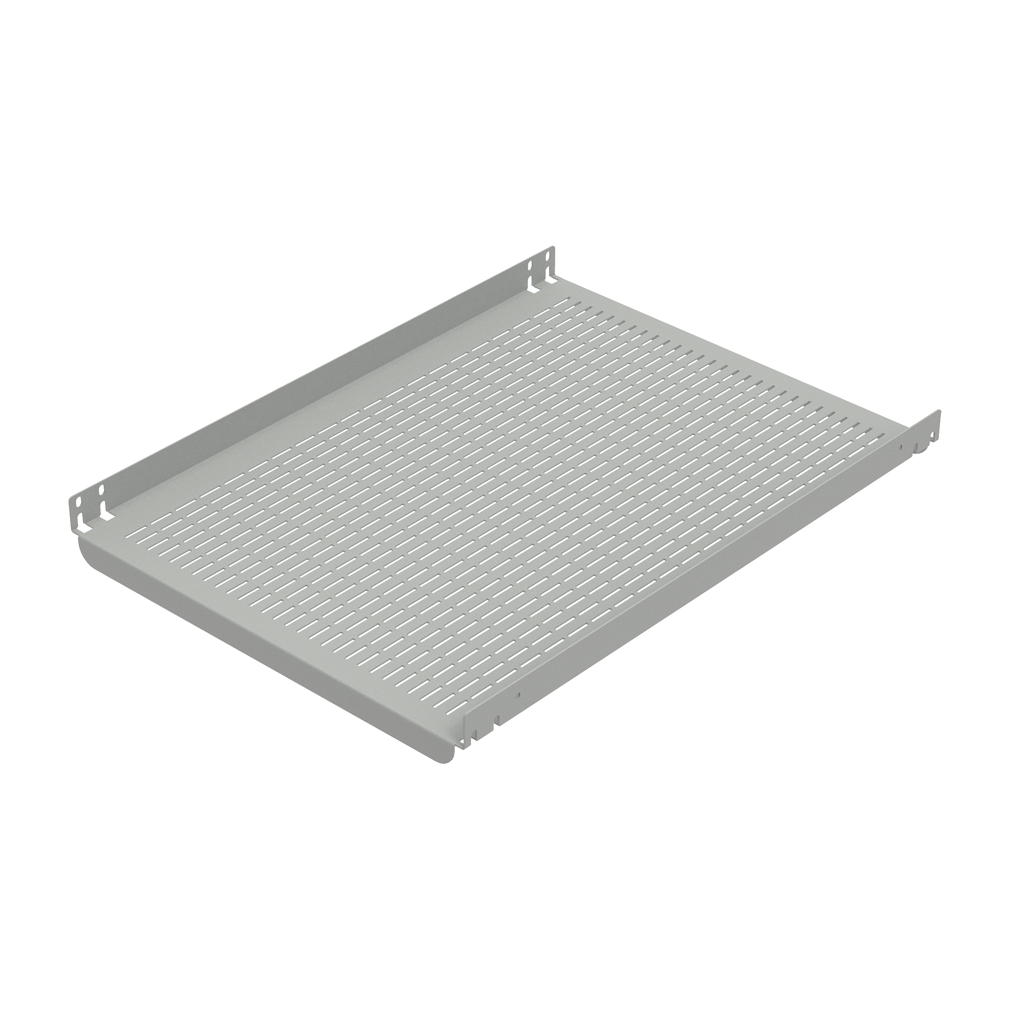 Product image for Shelf rack mount solid steel grey 27.5x17x38.5in
