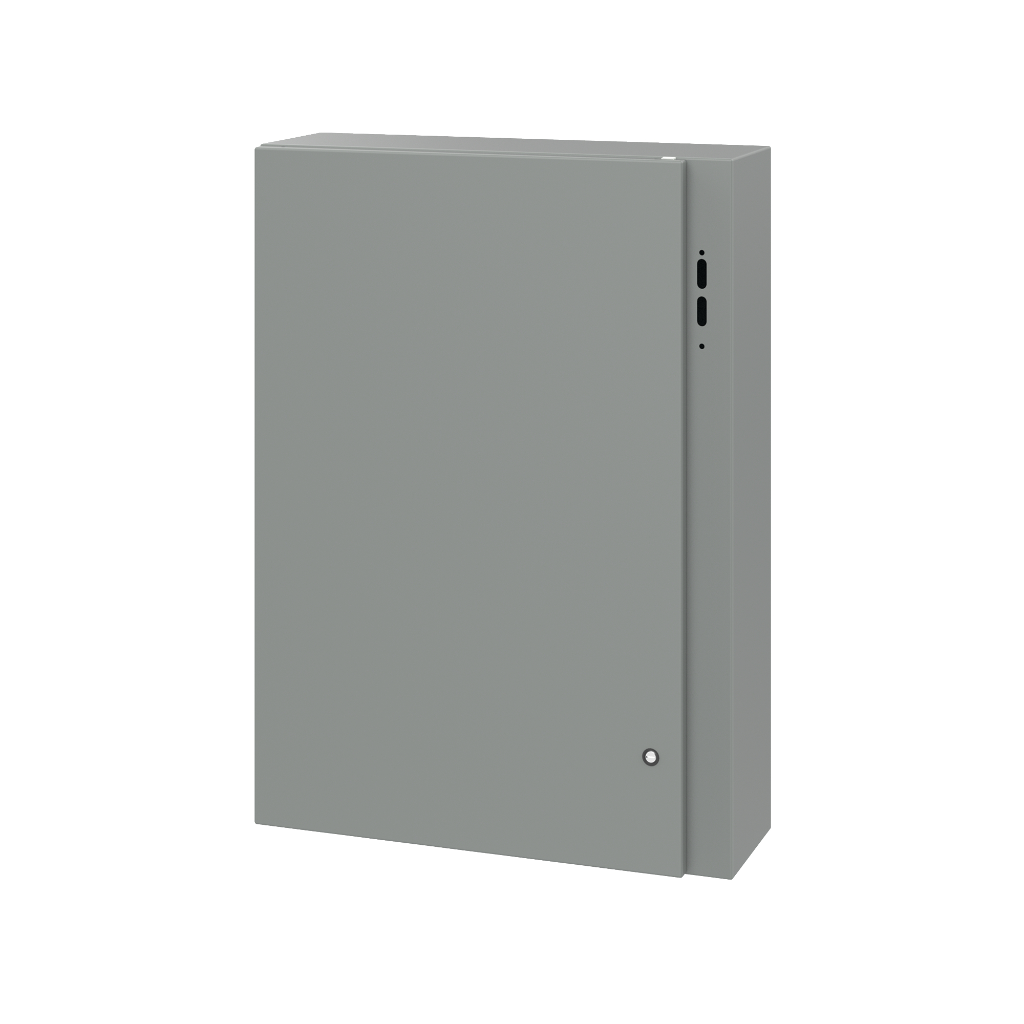 Product image for Enclosure wall mount steel grey NEMA4 36x26x8in