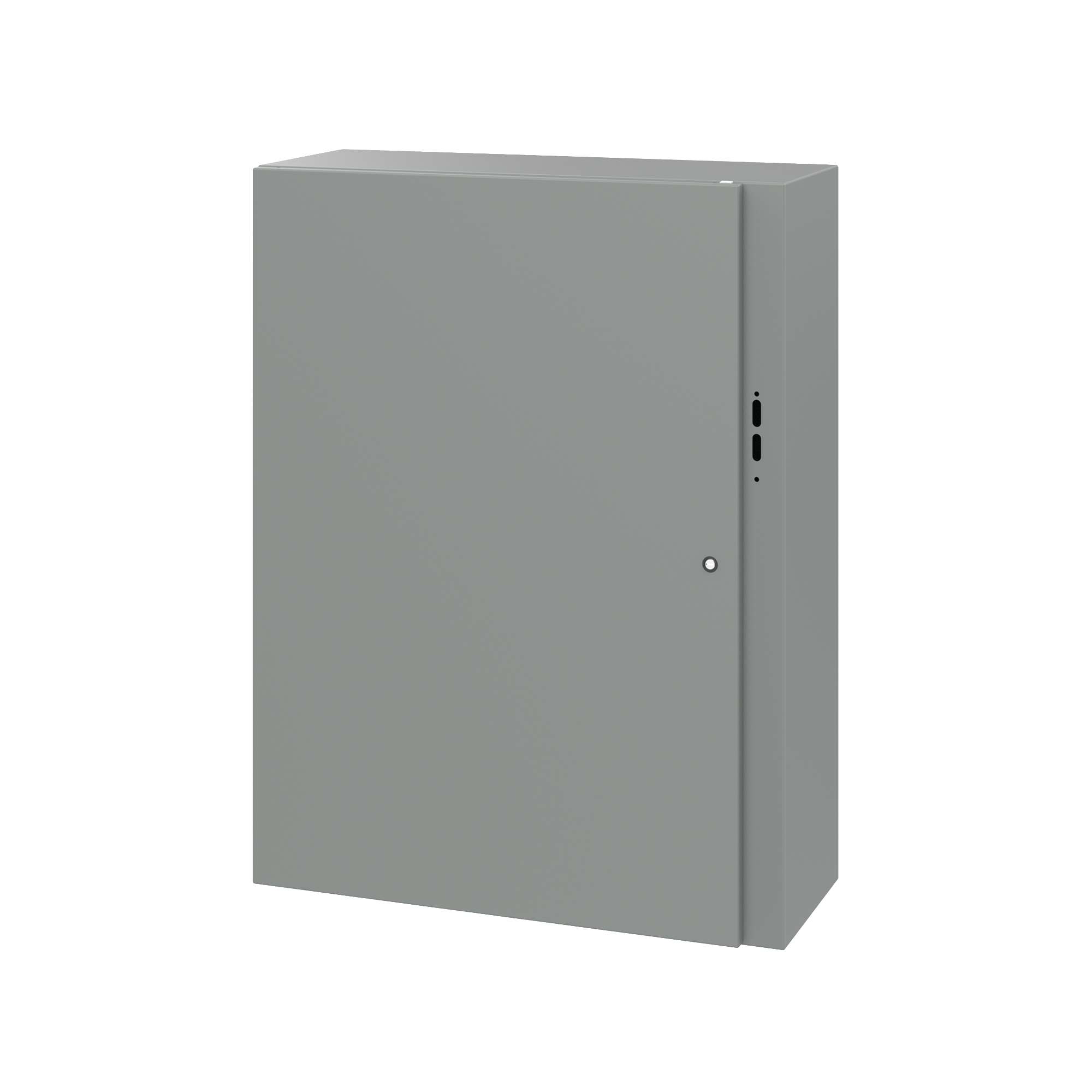 Product image for Enclosure wall mount steel grey NEMA4 42x32x12in