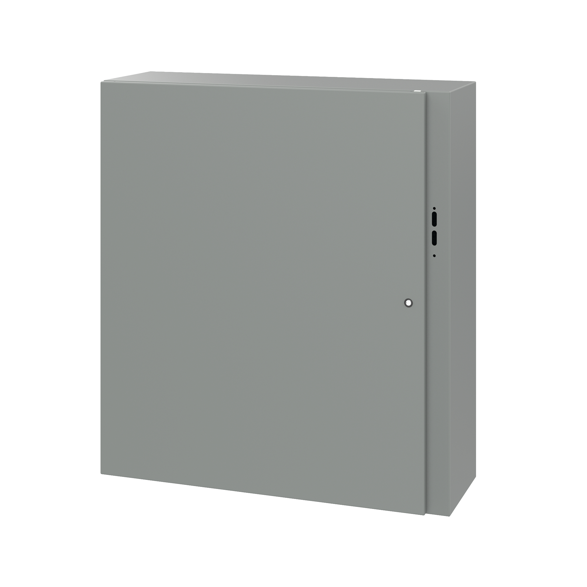 Product image for Enclosure 3-point latch steel grey 38x12x42"